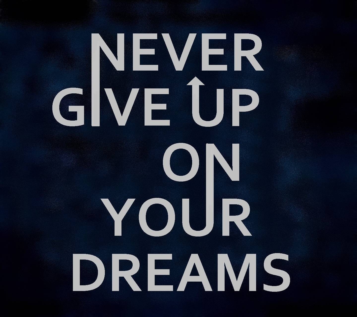 Scritta motivazionale blu scuro, 1440x1280 HD, Desktop