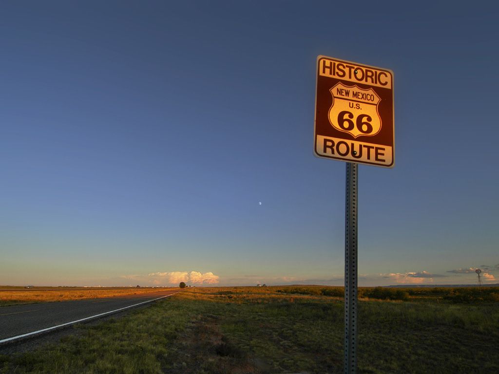 Strada deserta paesaggio New Mexico, 1920x1080 1080p, Desktop