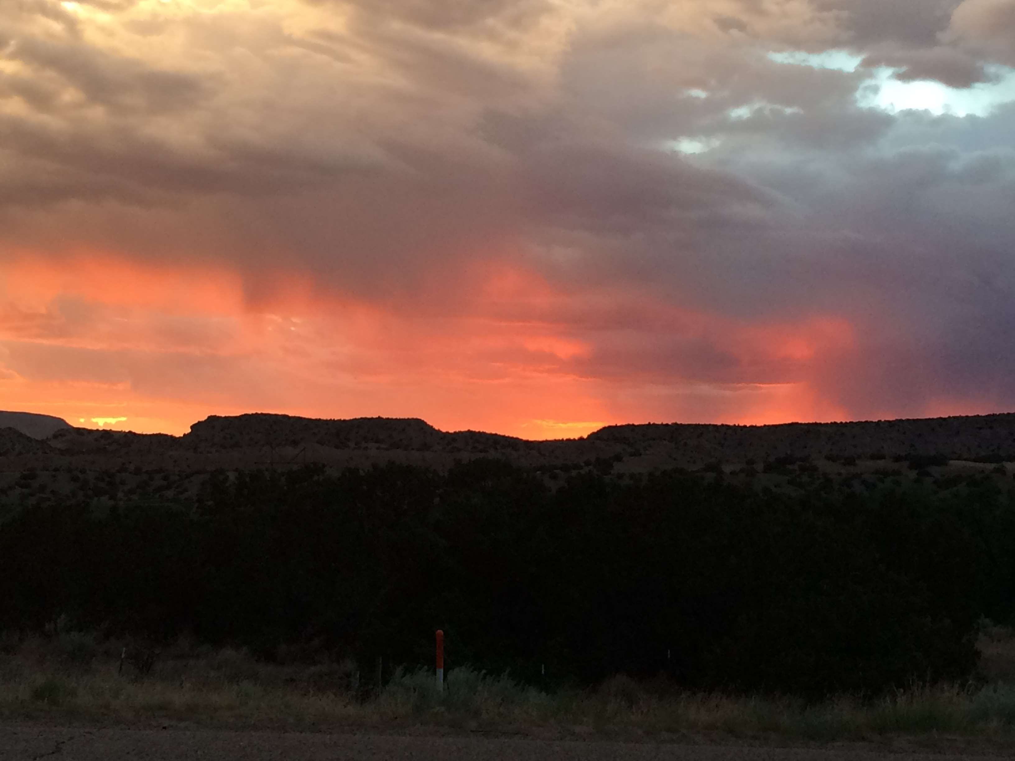 Ferrovia al tramonto, New Mexico, 1920x1080 1080p, Desktop