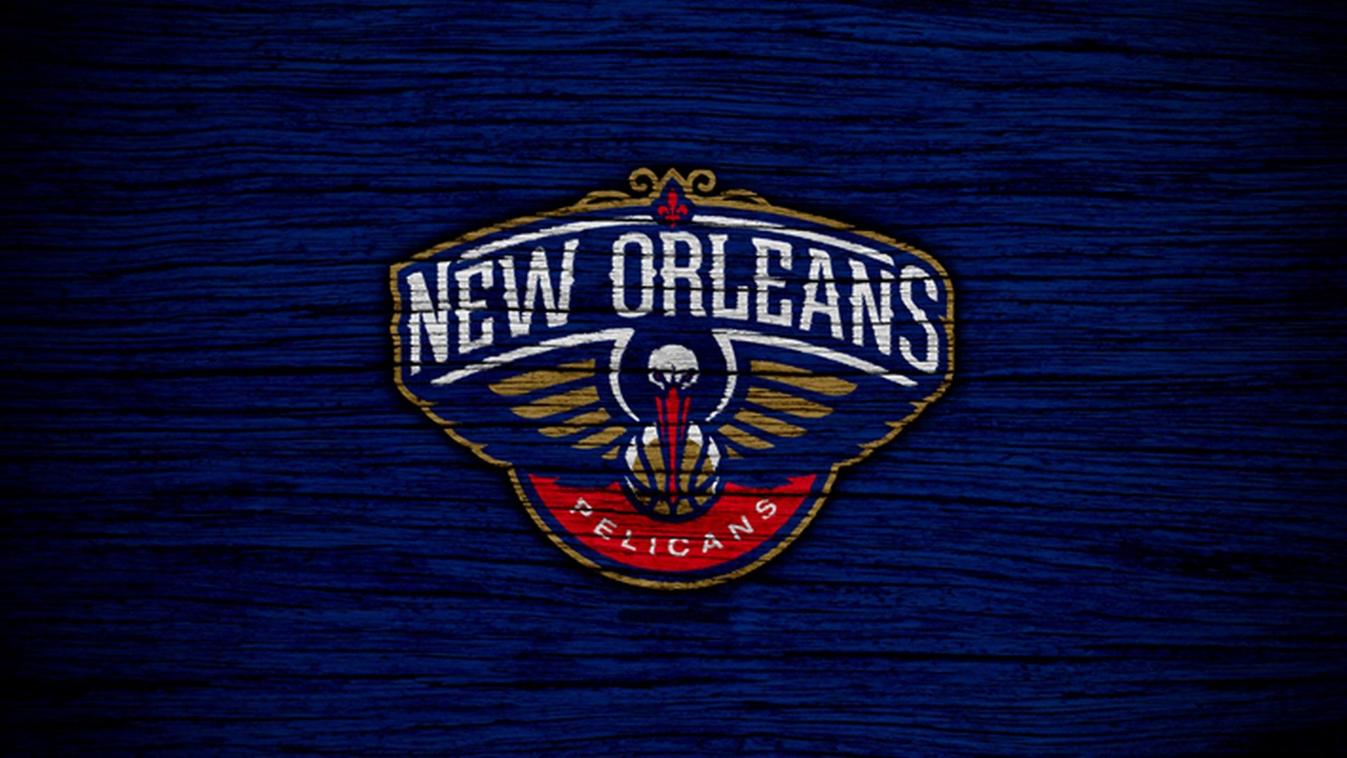 Logo New Orleans Pelicans, 1920x1080 Full HD, Desktop