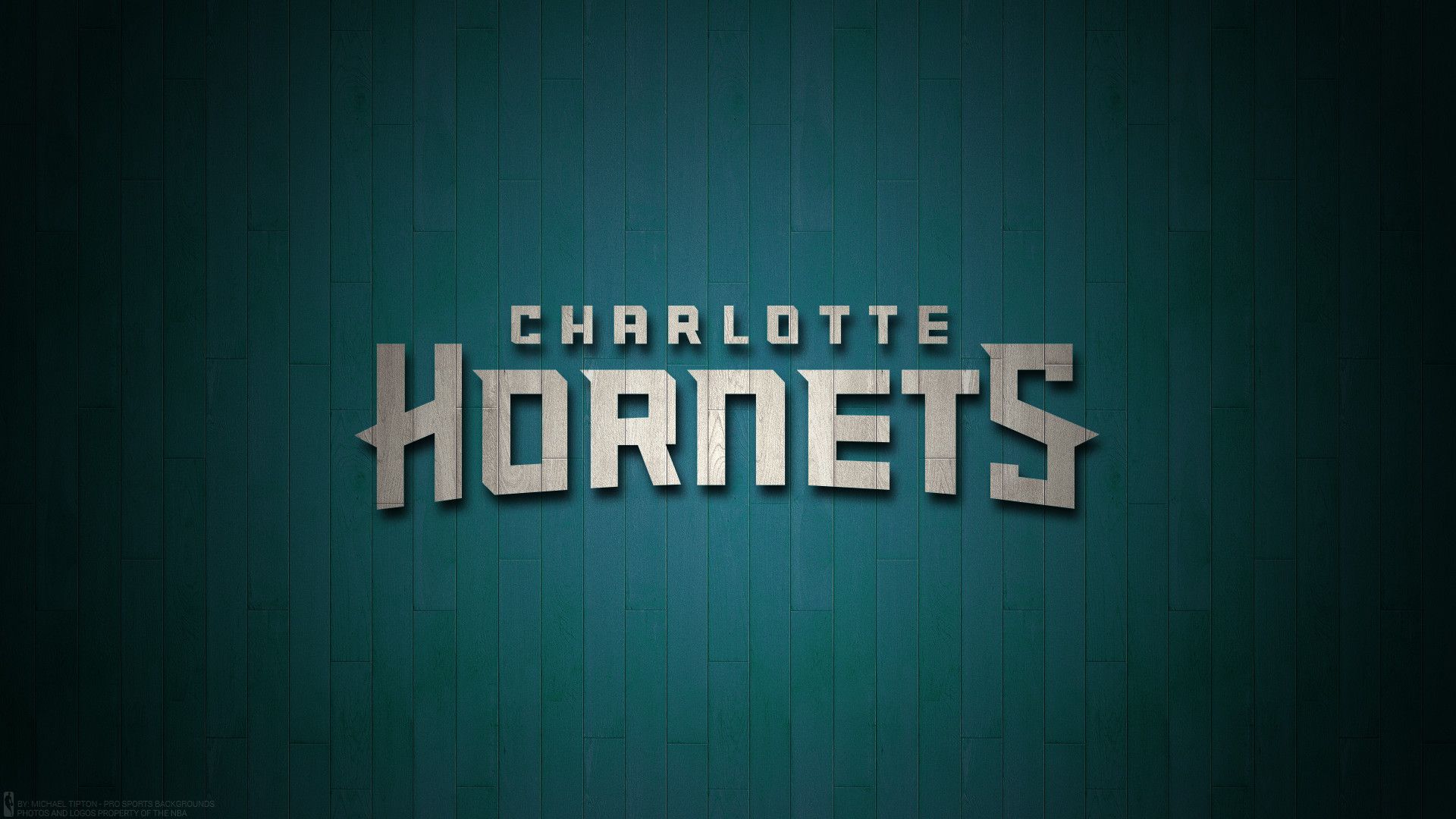 Logo testo Charlotte Hornets, 1920x1080 Full HD 1080p, Laptop