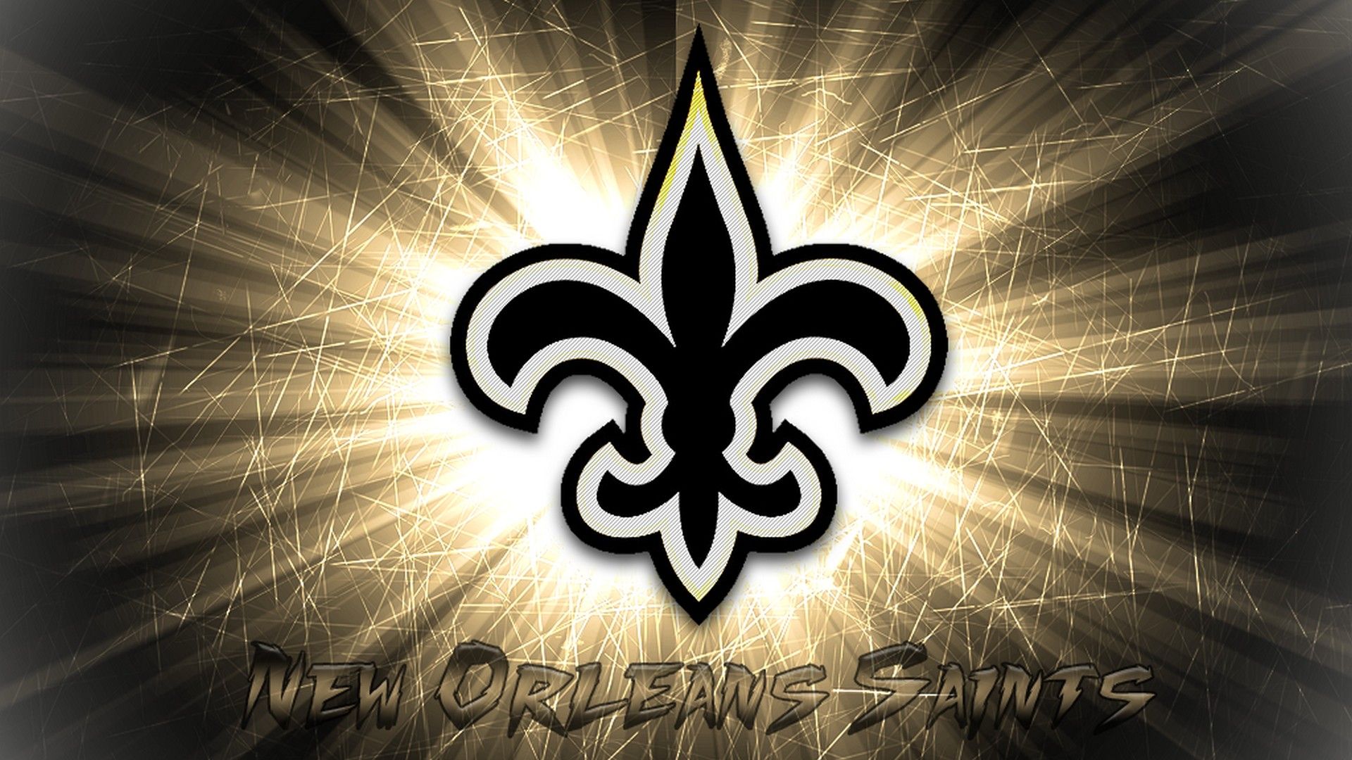 Logo New Orleans Saints fleur-de-lis, 1920x1080 1080p, Desktop