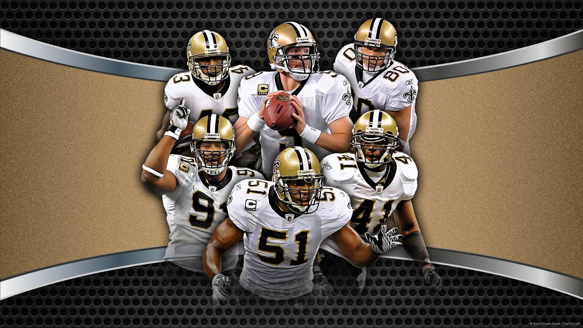 Giocatori New Orleans Saints football, 1920x1080 1080p, PC Desktop