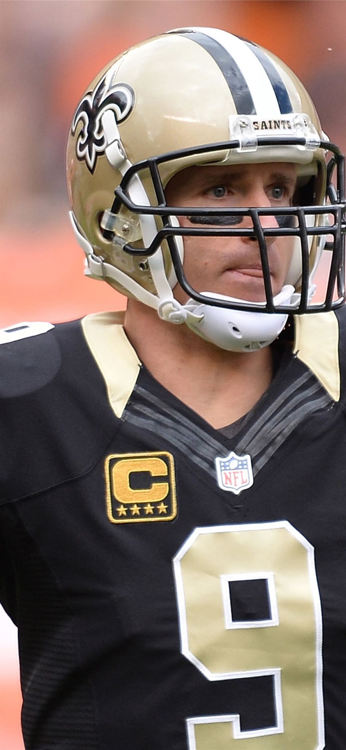Giocatore football New Orleans Saints, 1125x2436 Full HD Verticale, iPhone Air