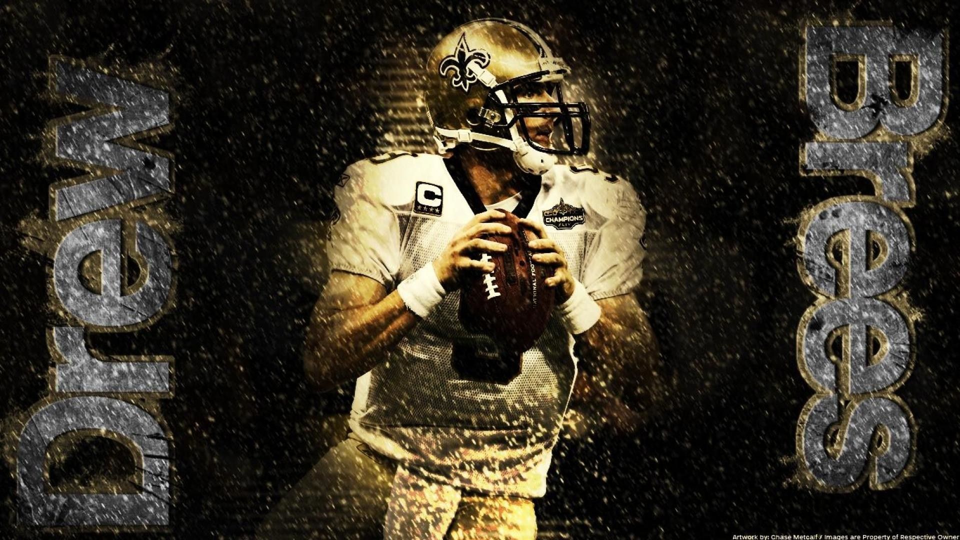 Drew Brees New Orleans Saints, 1920x1080 1080p, Laptop