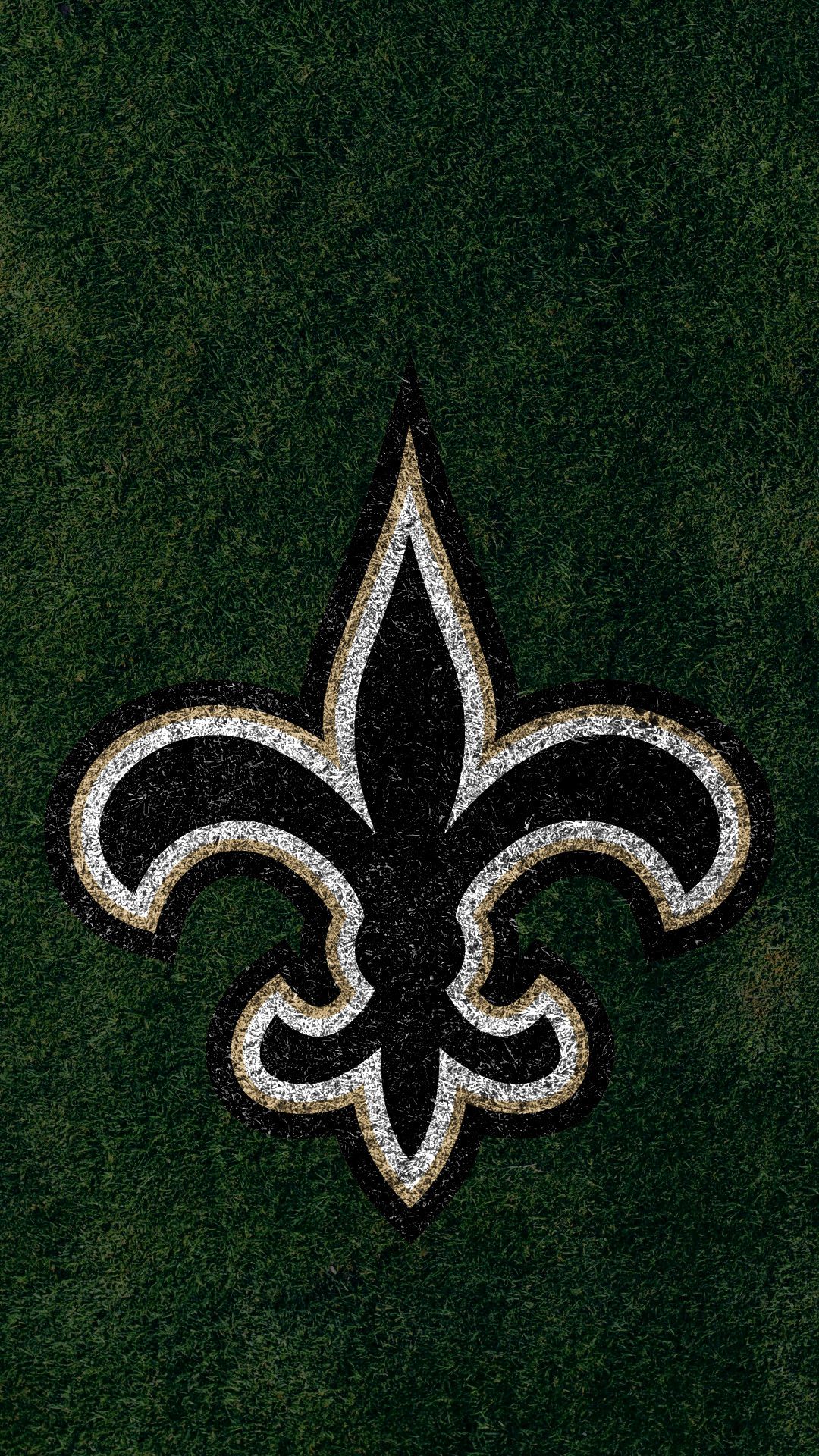 Logo Saints fleur-de-lis, 1080x1920 Full HD Verticale, iPhone Air