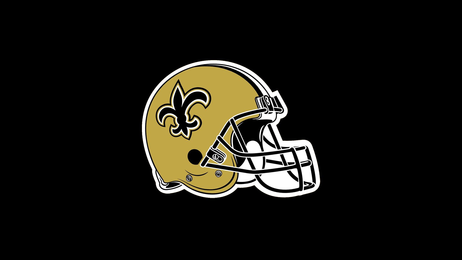 Casco New Orleans Saints NFL, 1920x1080 Full HD 1080p, Laptop