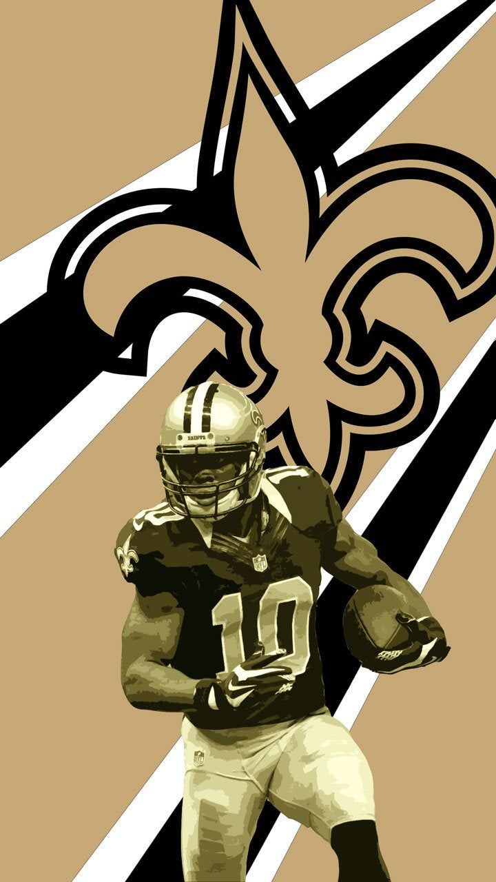 Giocatore football Saints numero 10, 720x1280 Full HD Verticale, iPhone Air