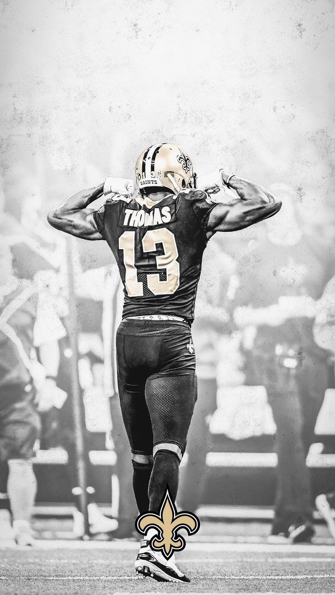 Giocatore football Saints Thomas 13, 675x1200 Verticale, iPhone Plus