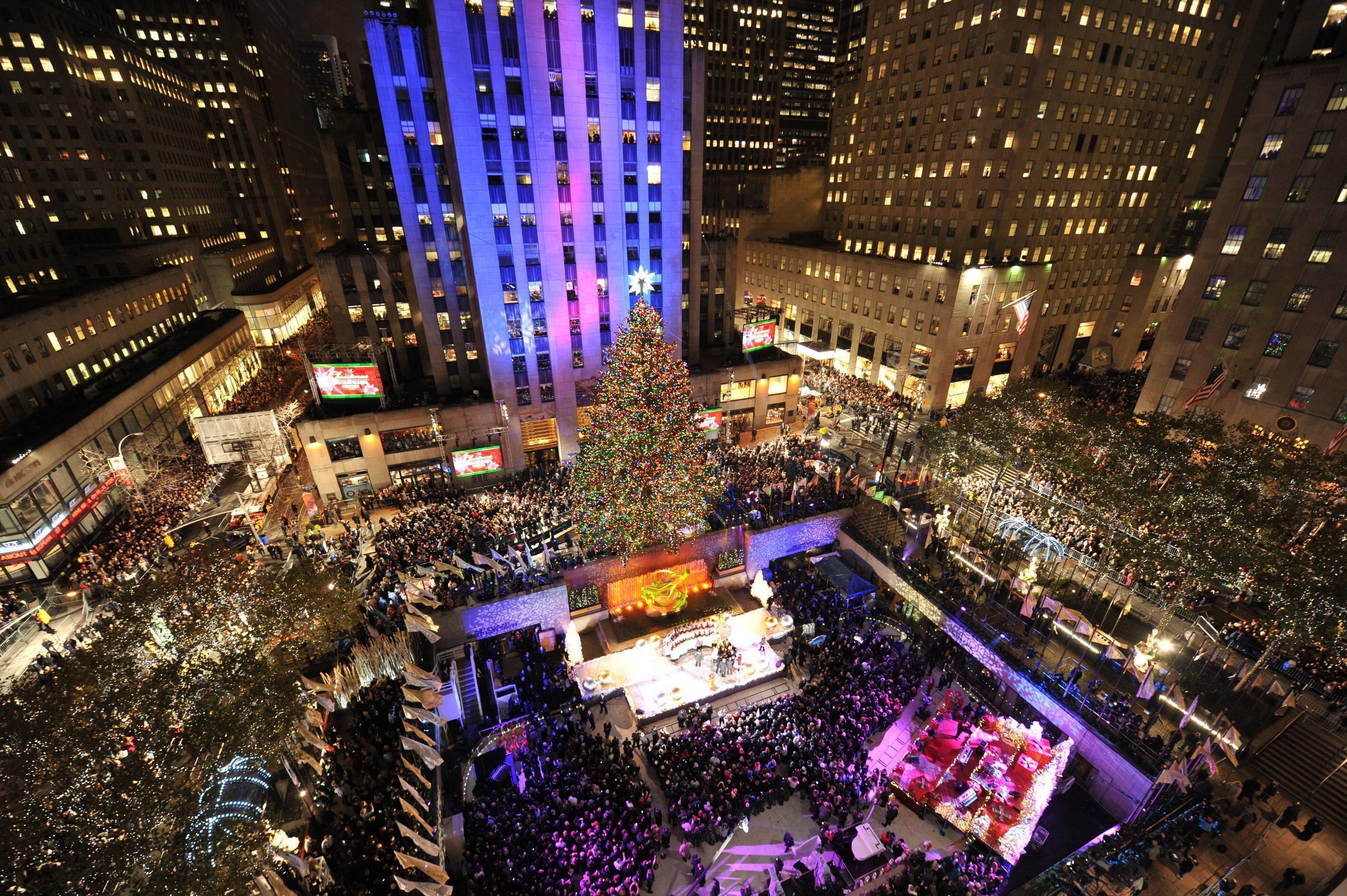 Rockefeller Center albero Natale, 2554x1699 Hi-Res, Desktop