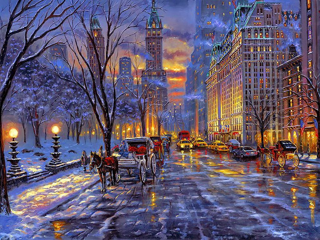 Sfondi di New York a Natale