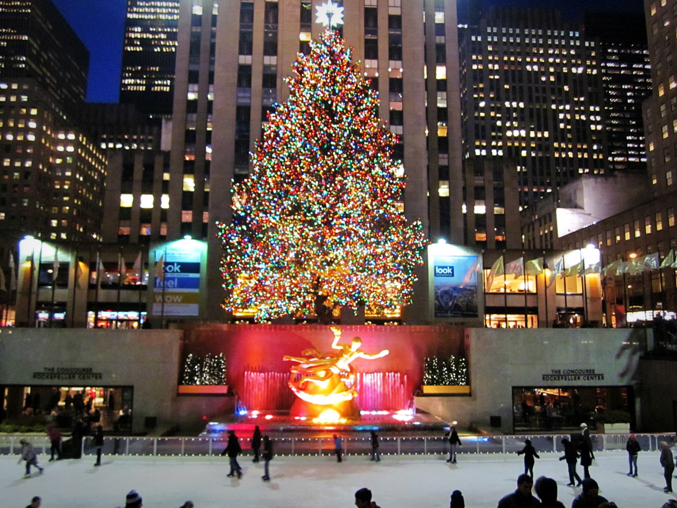 Albero di Natale Rockefeller Center, 2580x1935 2K, Monitor Gaming