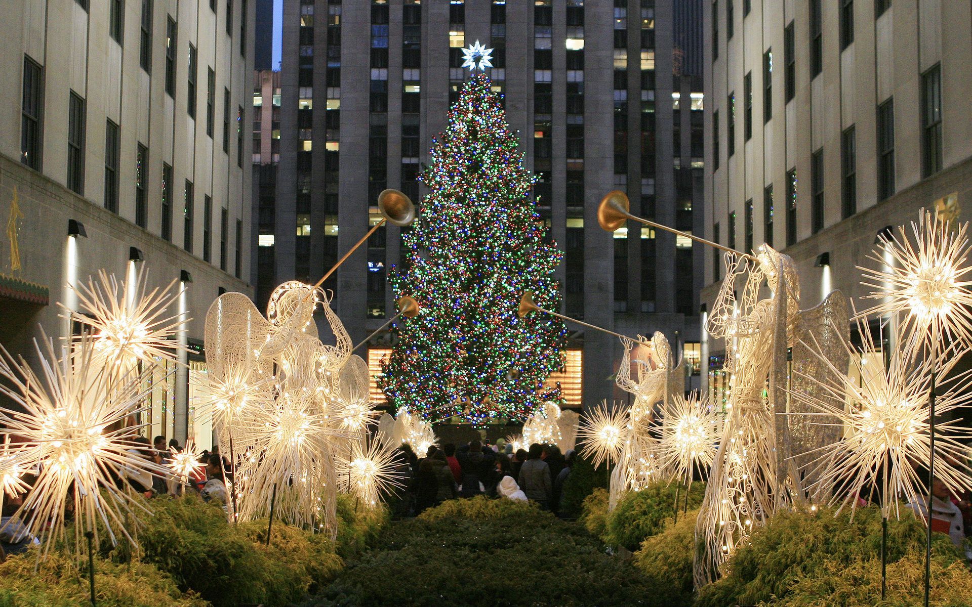Albero di Natale Rockefeller Center, 1920x1200 Full HD+, Desktop