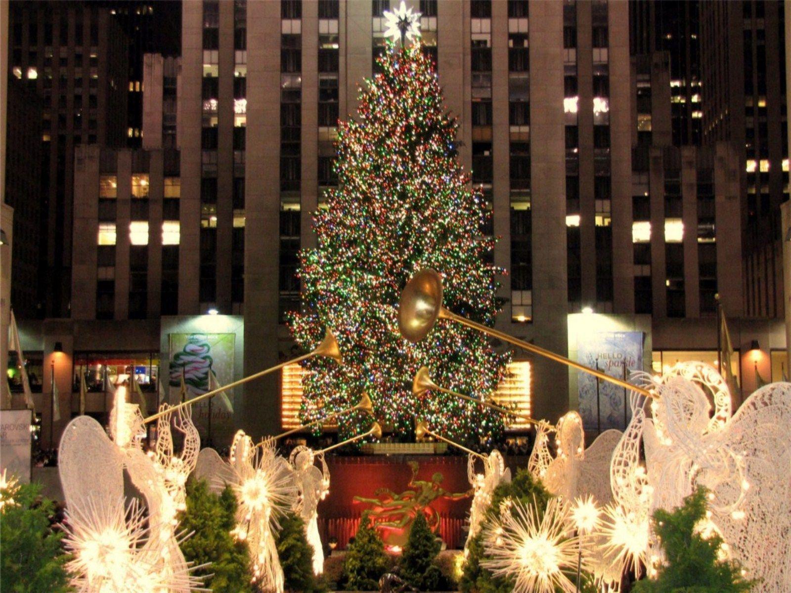 Albero di Natale Rockefeller Center, 1600x1200 900p, Desktop