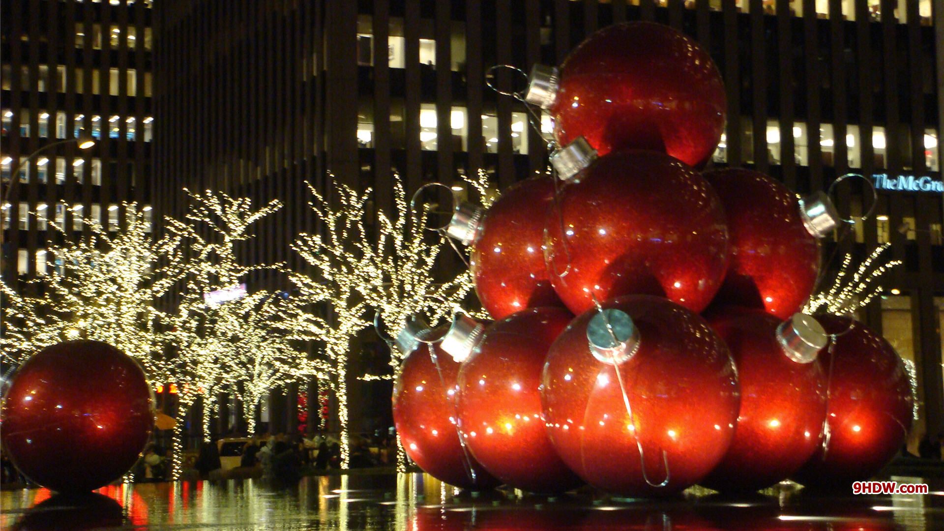 Albero di Natale e camino, 3456x1944 2K+, Desktop