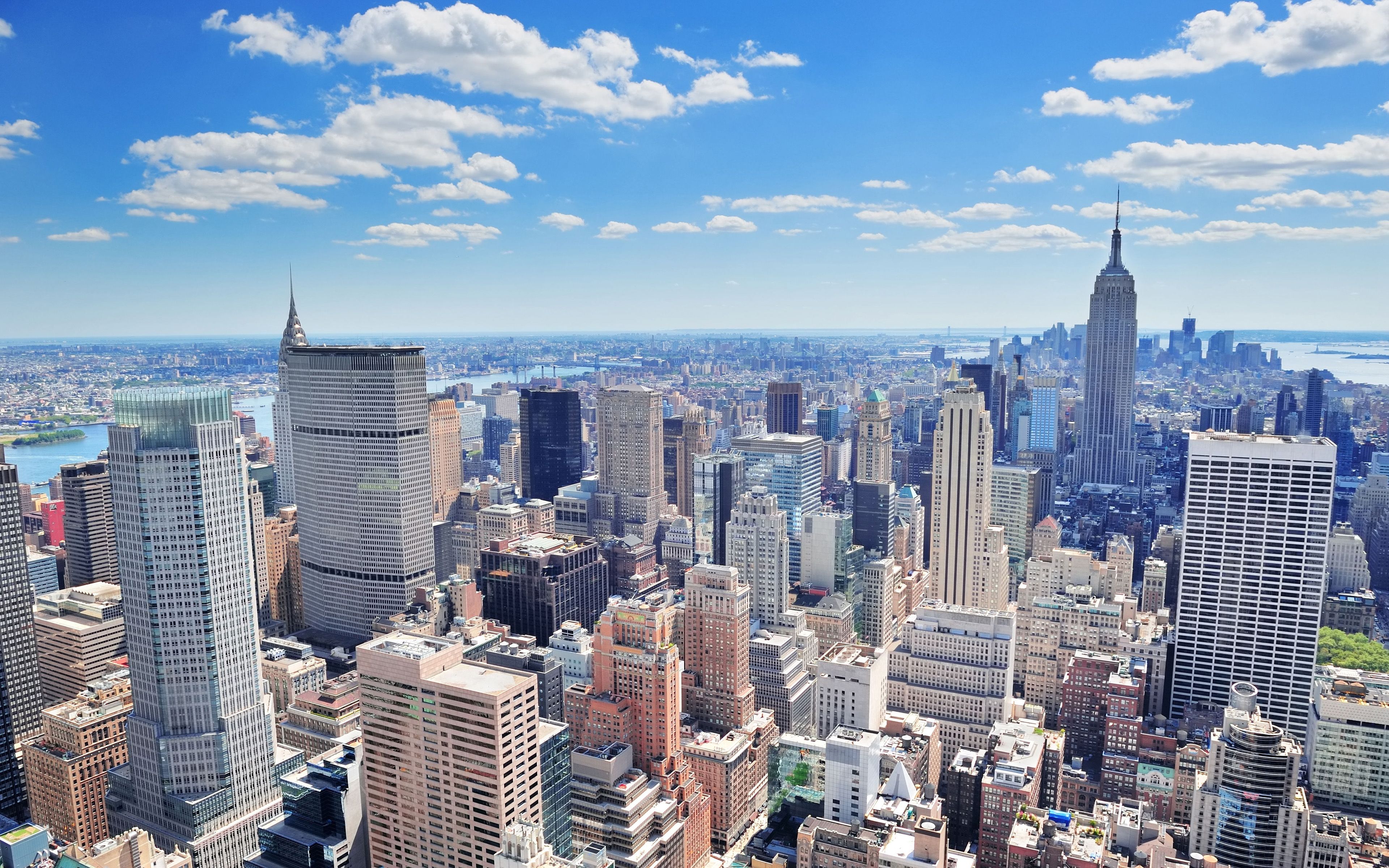 Skyline di New York, 3840x2400 Ultra HD, 4K TV
