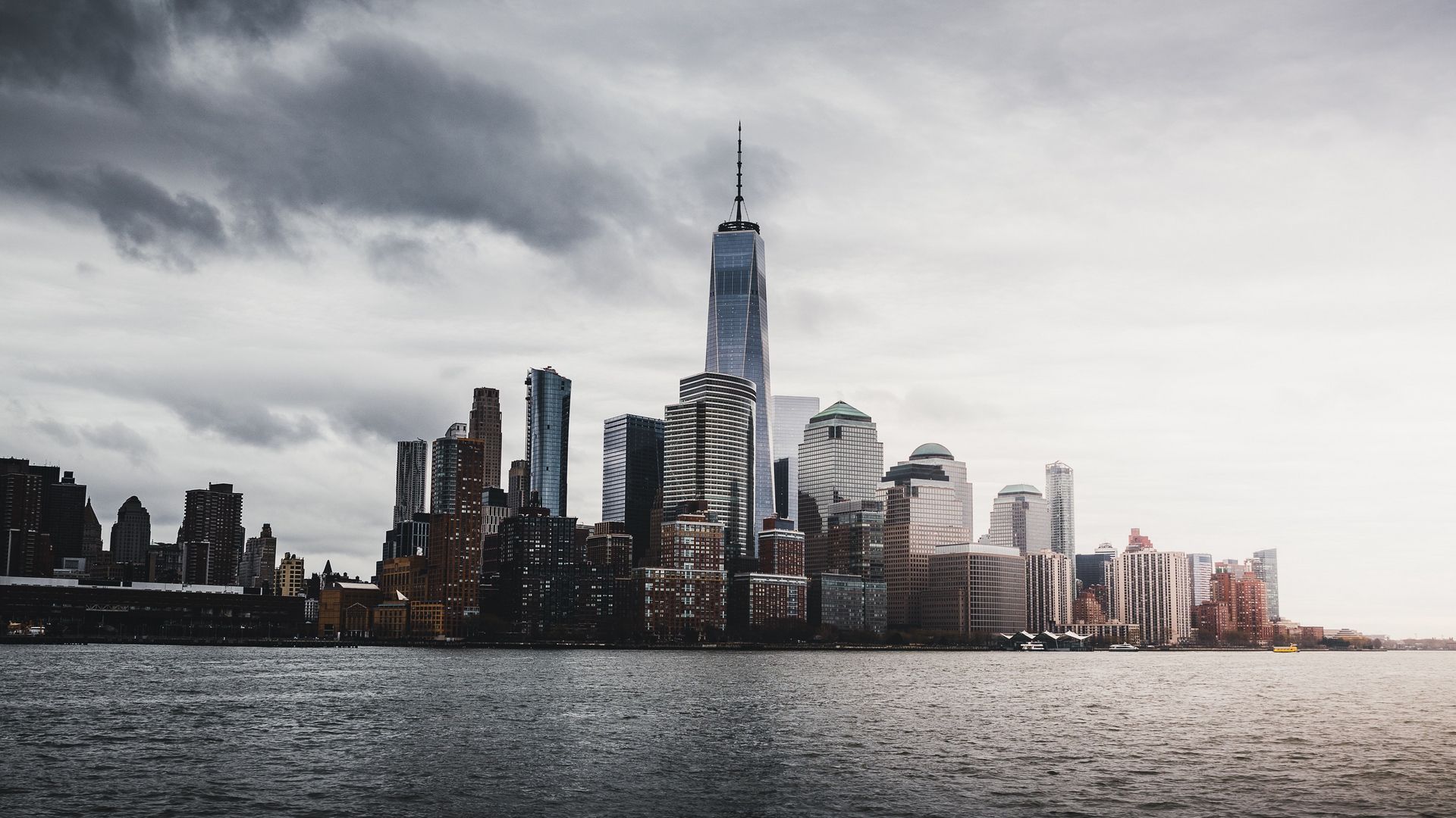 Skyline di New York, grattacieli, 1920x1080 1080p, PC Desktop