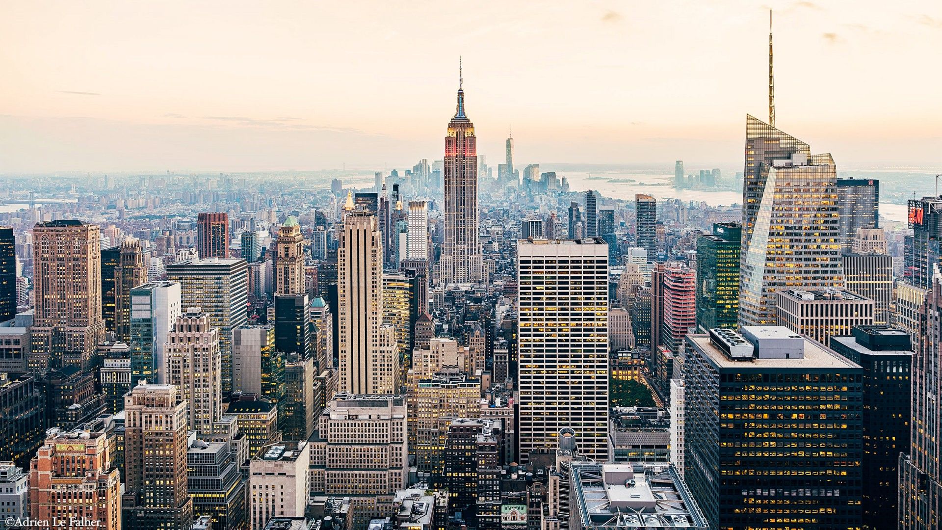 Skyline di New York City, 1920x1080 1080p, Desktop