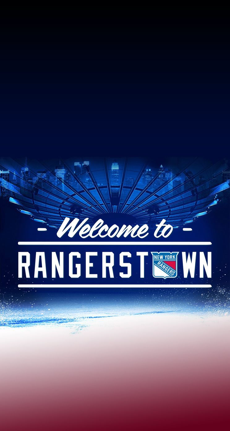 New York Rangers stadio logo, 744x1392 Verticale, iPhone Plus