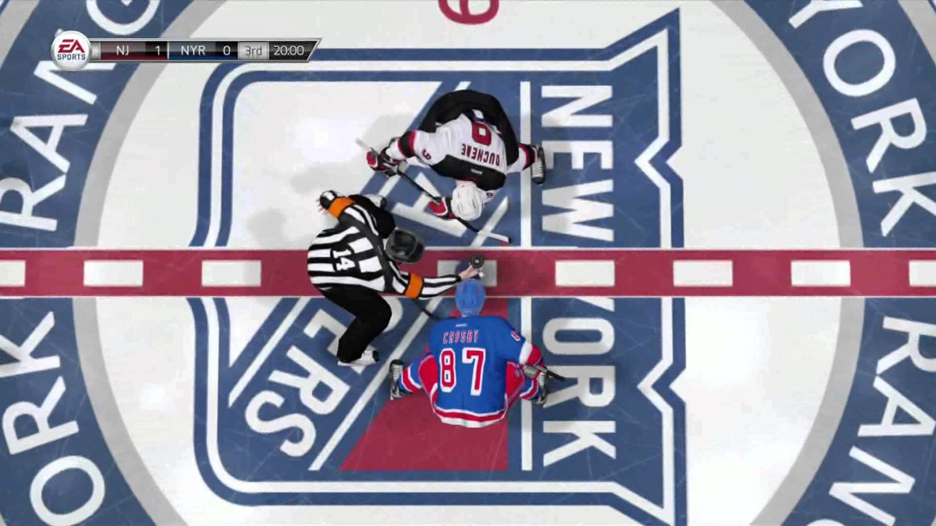 New York Rangers hockey videogioco, 1920x1080 Full HD, Desktop