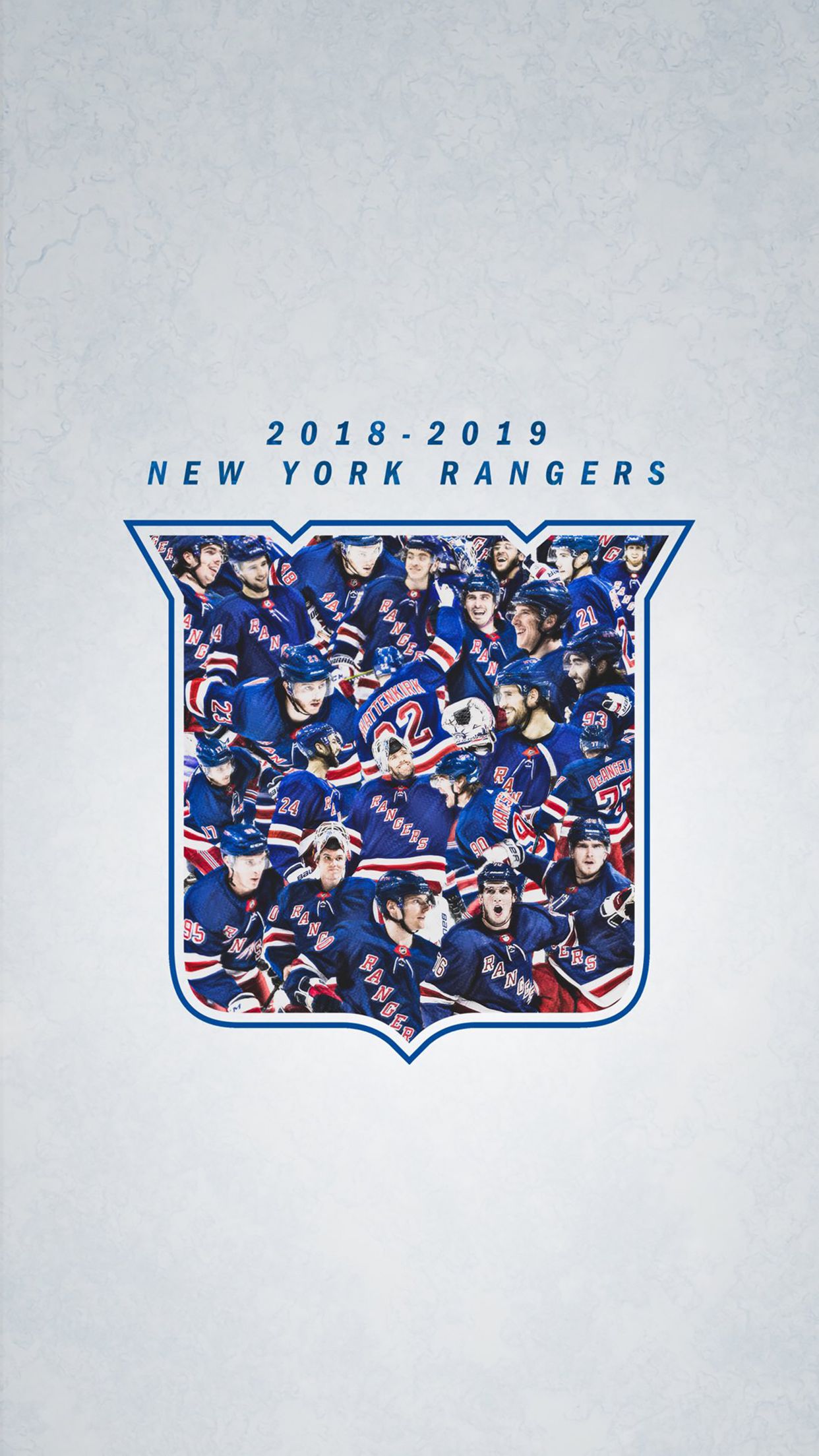 Logo New York Rangers giocatori, 1242x2207 Verticale, iPhone Pro Max
