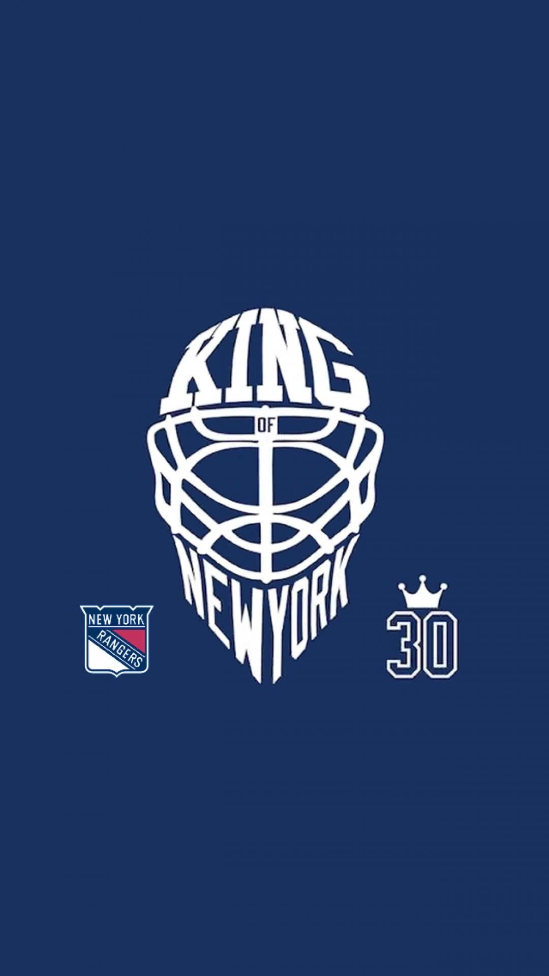 Logo King of New York Rangers, NHL, 1080x1920 Verticale, iPhone Pro Max