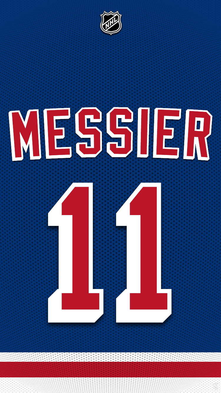 Maglia hockey Messier 11, 750x1334 Verticale, iPhone Plus