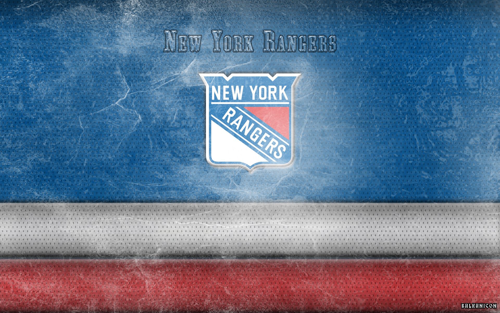 Logo New York Rangers hockey, 1920x1200 Full HD+, PC
