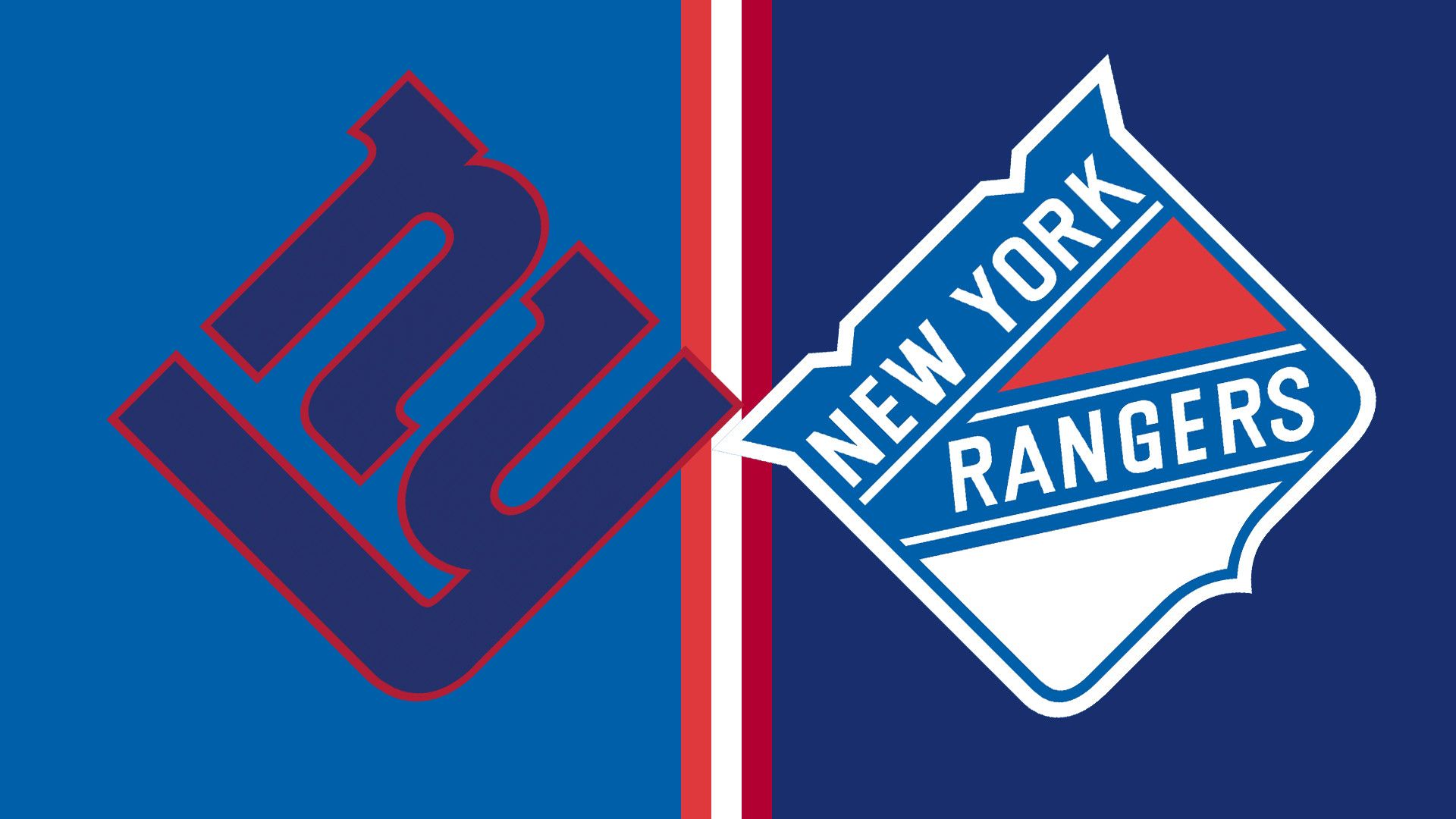 Loghi New York Giants e Rangers, 1920x1080 Full HD 1080p, PC Desktop