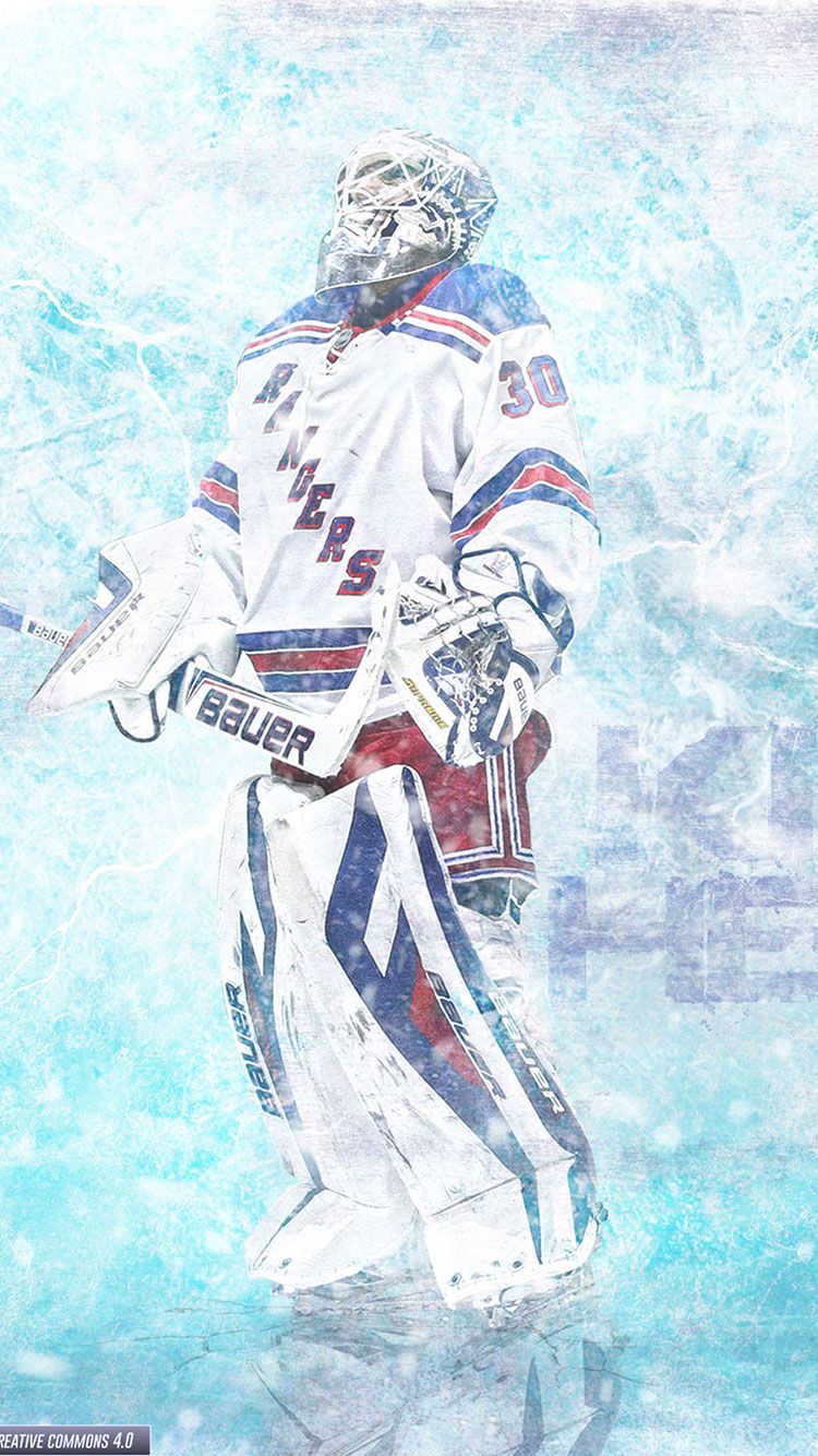 Portiere hockey New York Rangers, 750x1334 Verticale, iPhone Air