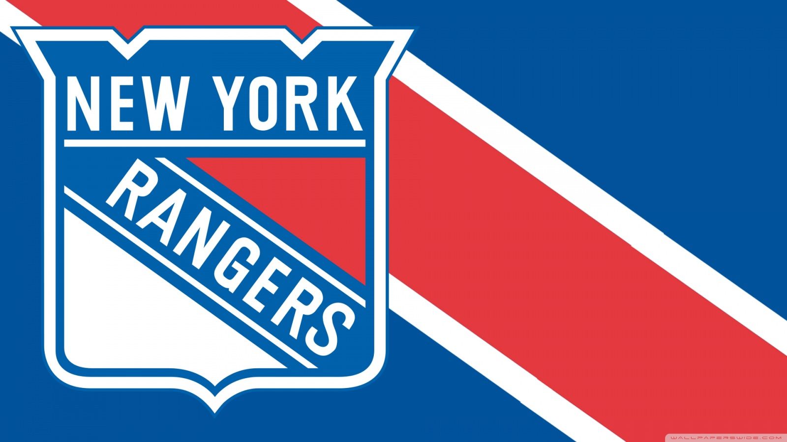 Logo New York Rangers hockey, 1600x900 900p, PC Desktop