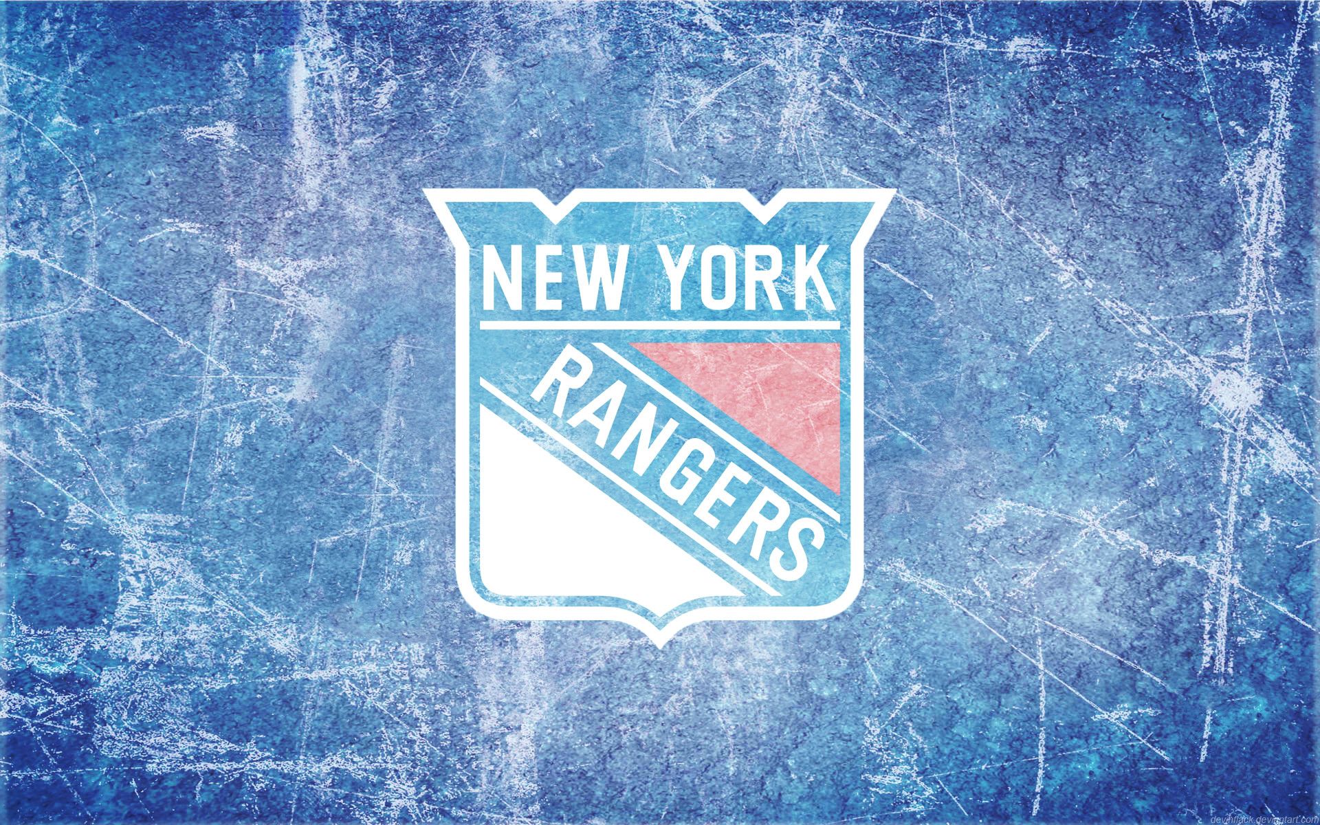 Logo New York Rangers ghiaccio, 1920x1200 WUXGA, Desktop