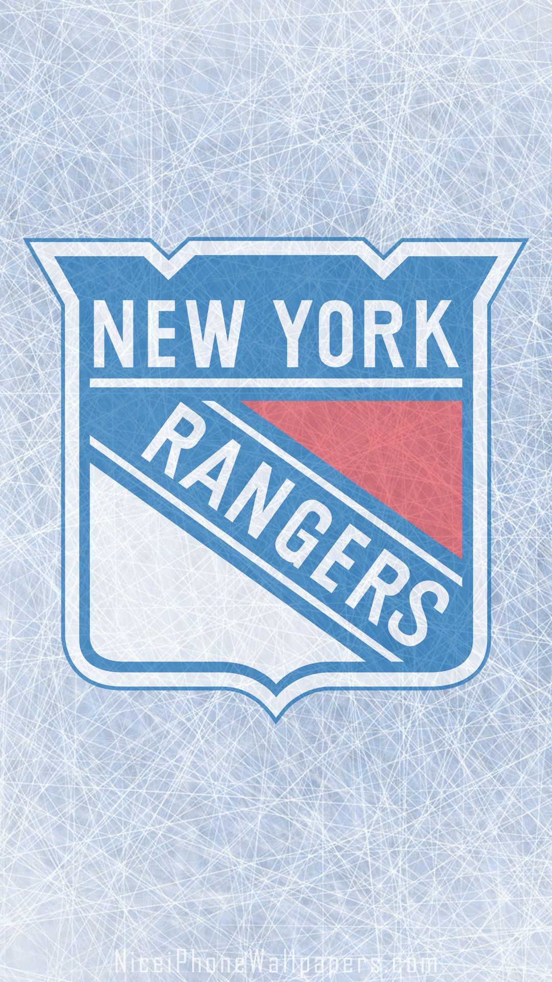 Logo New York Rangers hockey, 1080x1920 Verticale, iPhone
