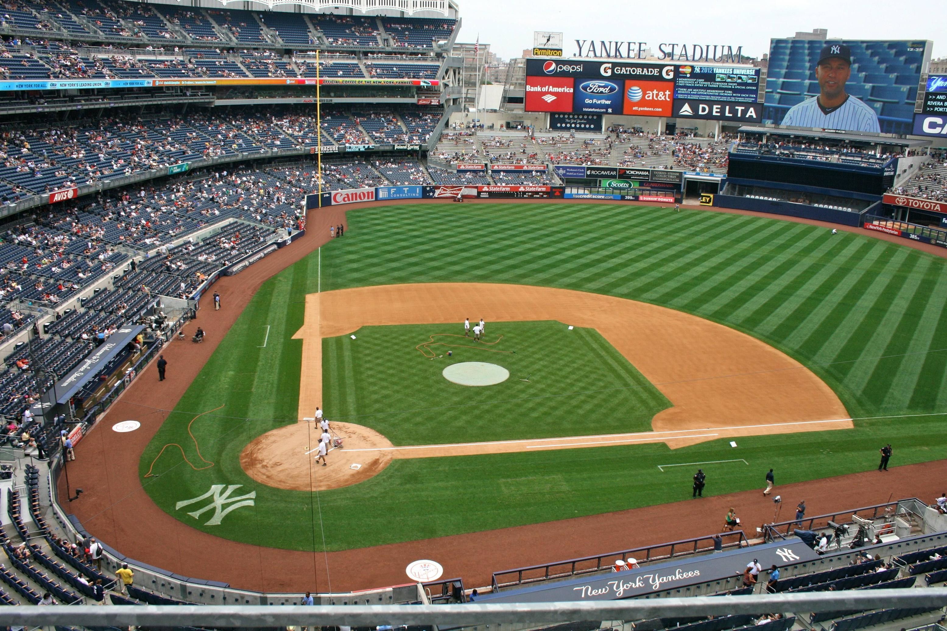 Yankee Stadium campo baseball, 3110x2074 2K+, PC