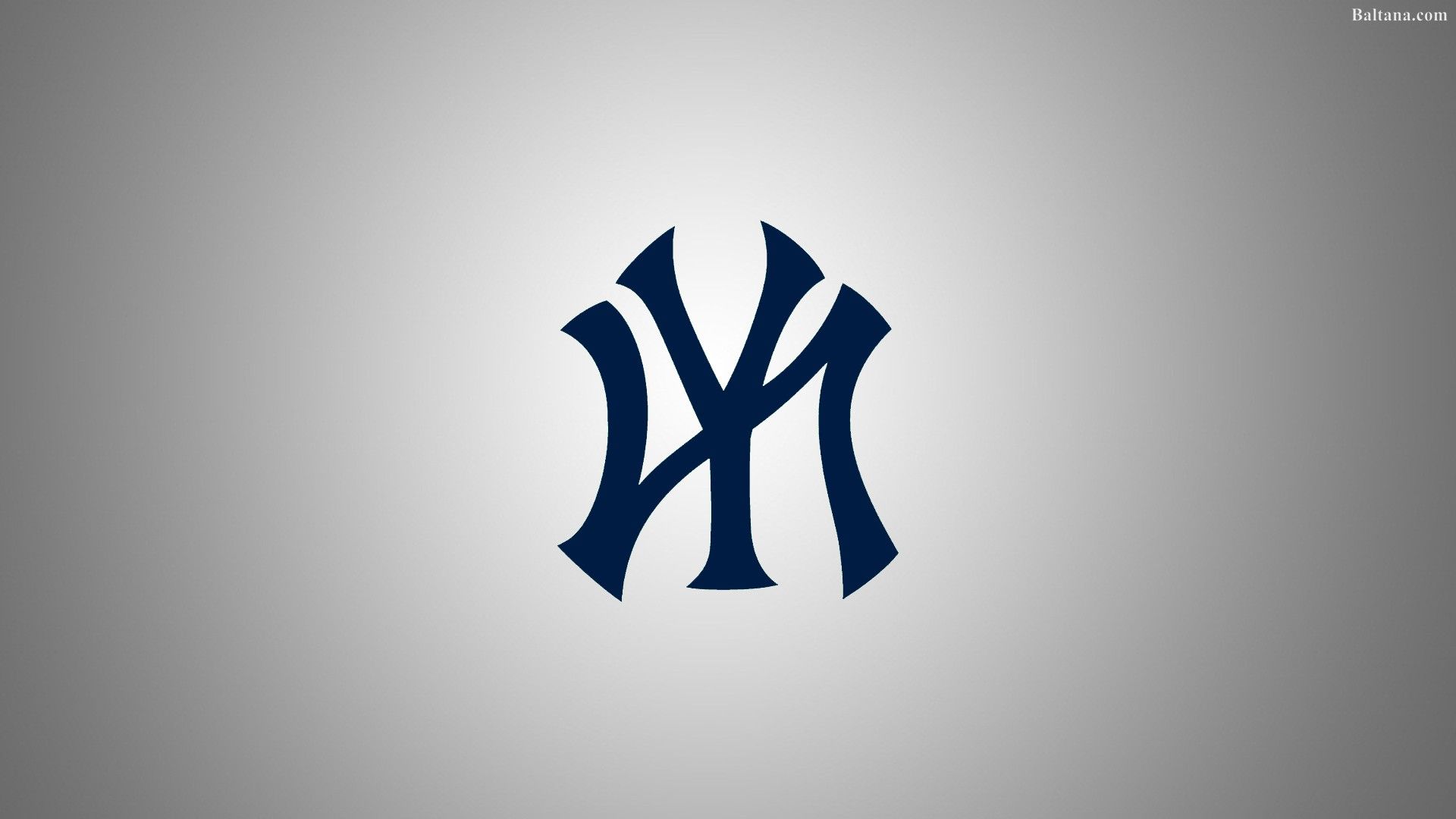 Logo New York Yankees blu, 1920x1080 1080p, Monitor Gaming