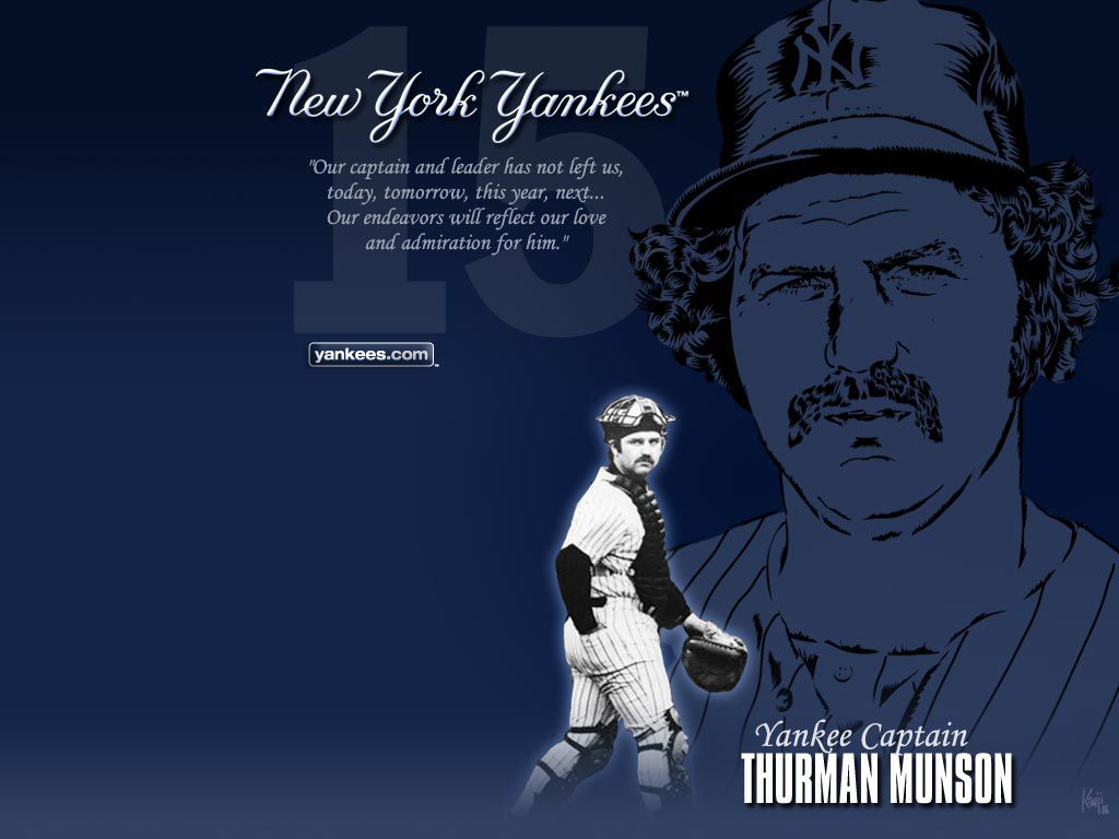Thurman Munson Yankees tributo, 1024x768 HD, Monitor Gaming