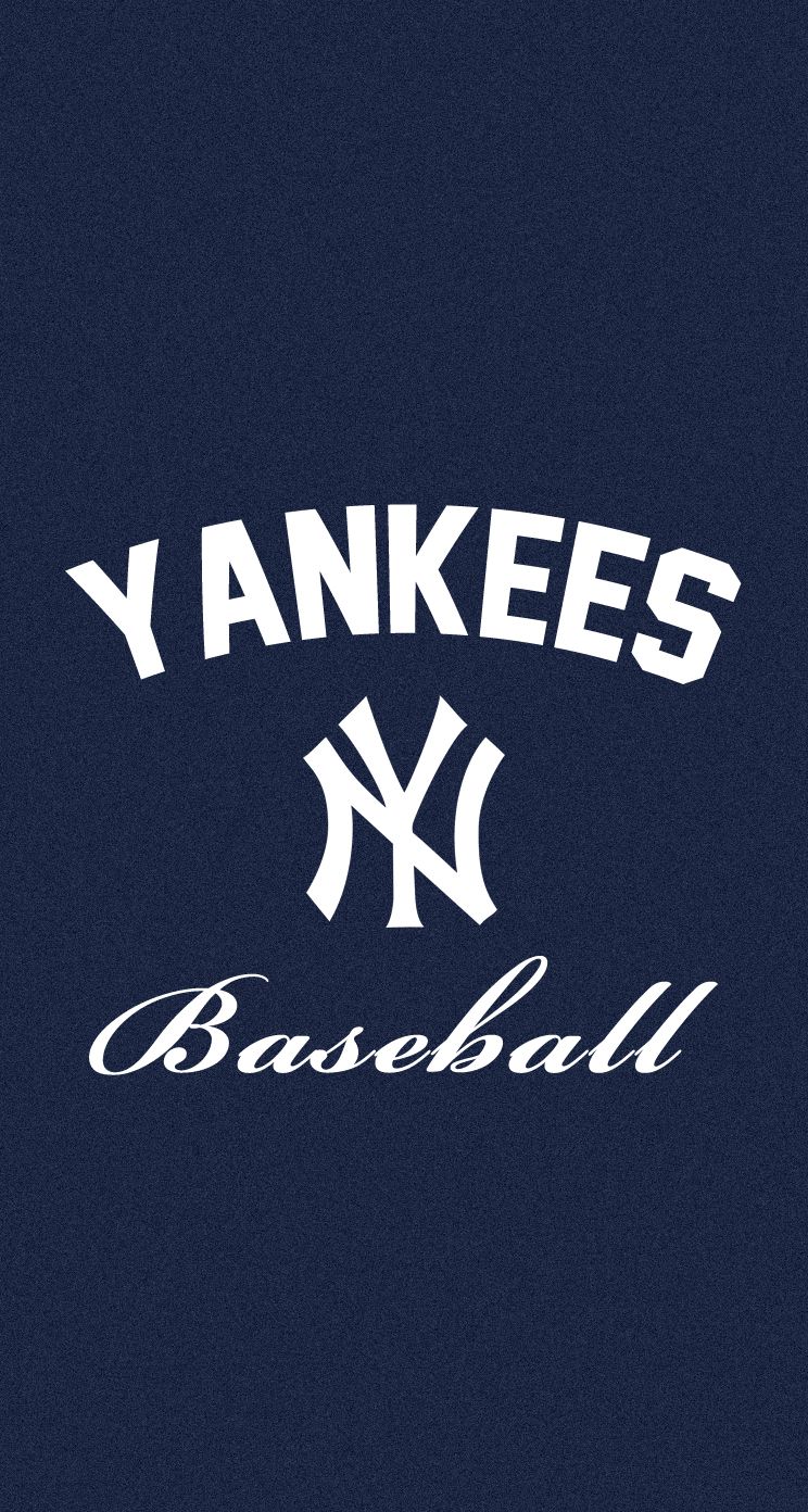 Logo New York Yankees blu, 744x1392 Verticale, Mobile