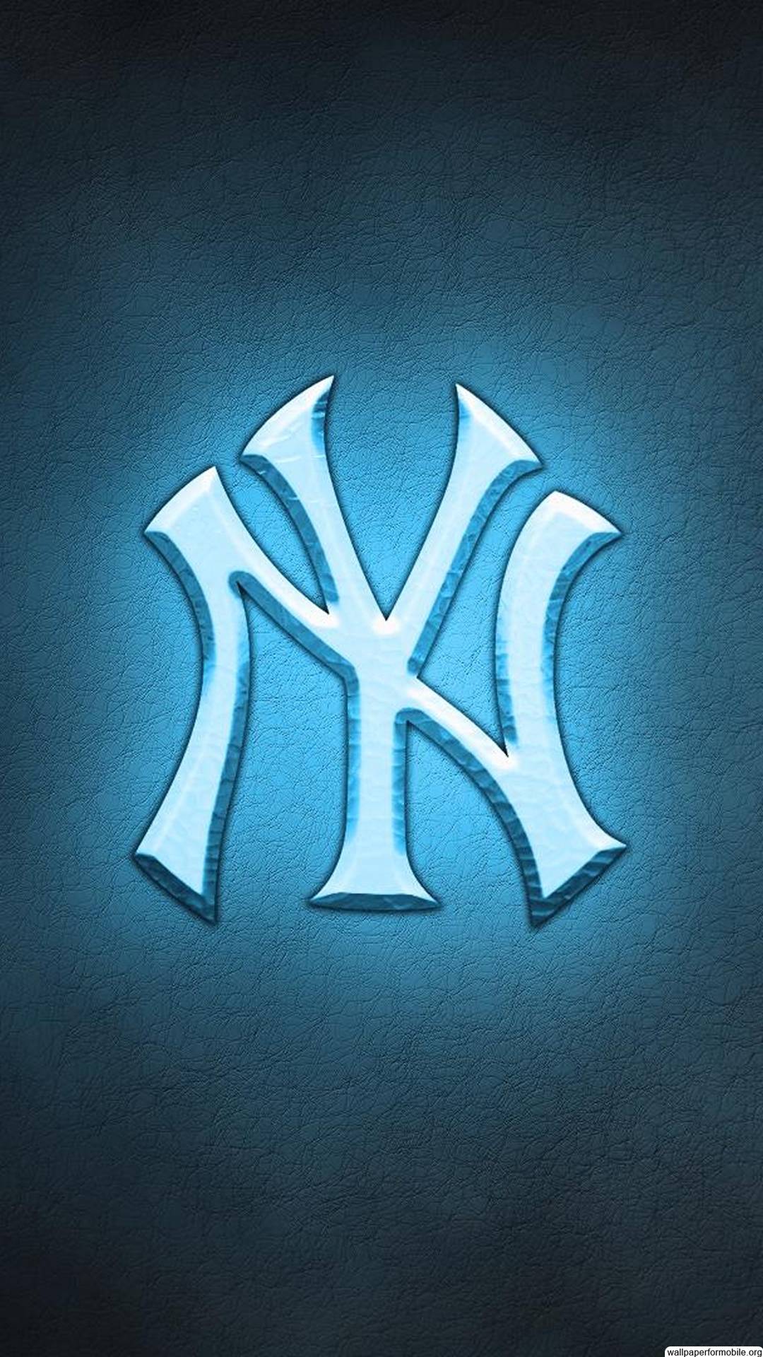 Logo New York Yankees blu, 1080x1920 Full HD Verticale, iPhone