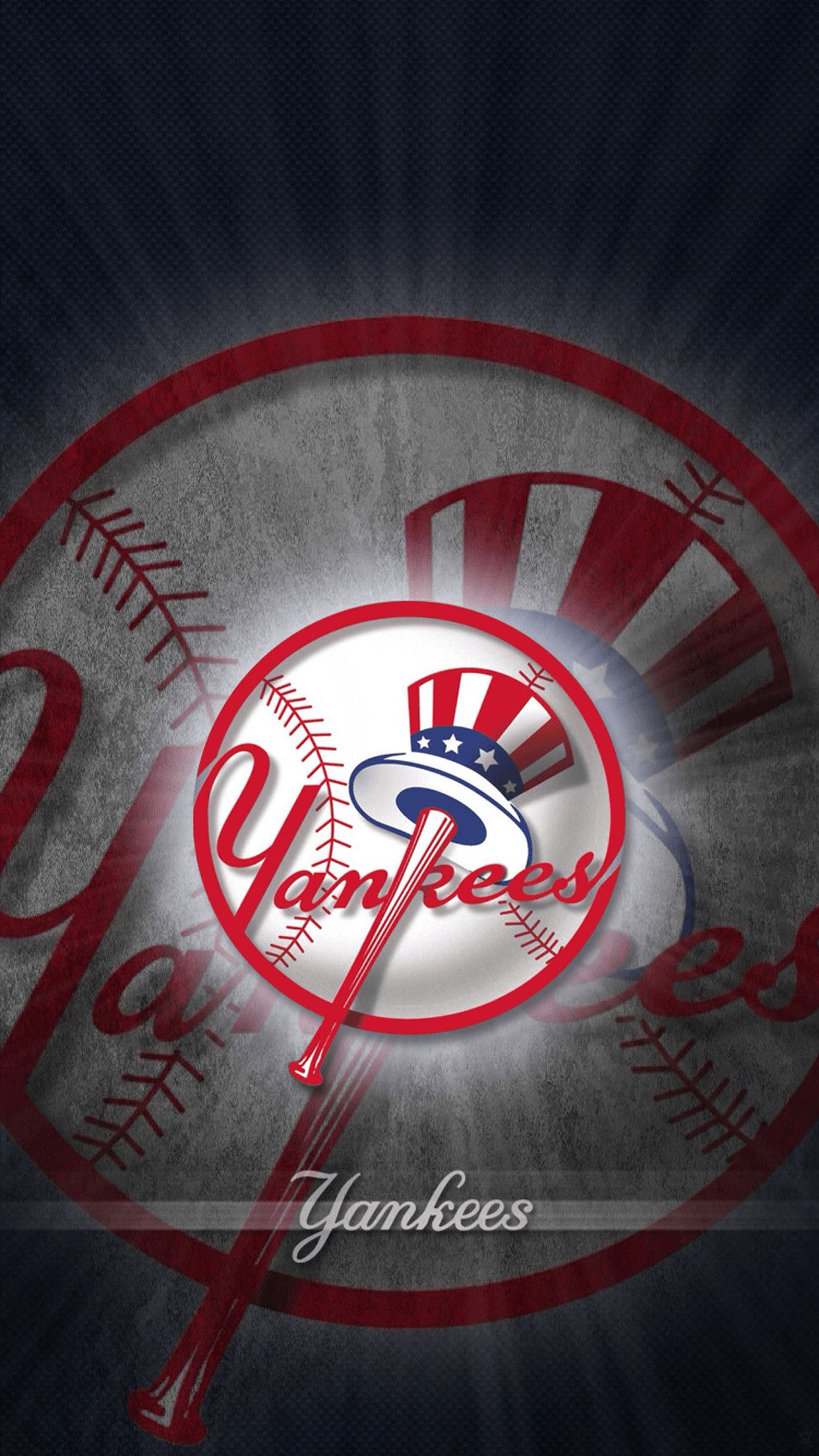 Logo New York Yankees baseball, 1242x2208 Full HD Verticale, Google Pixel