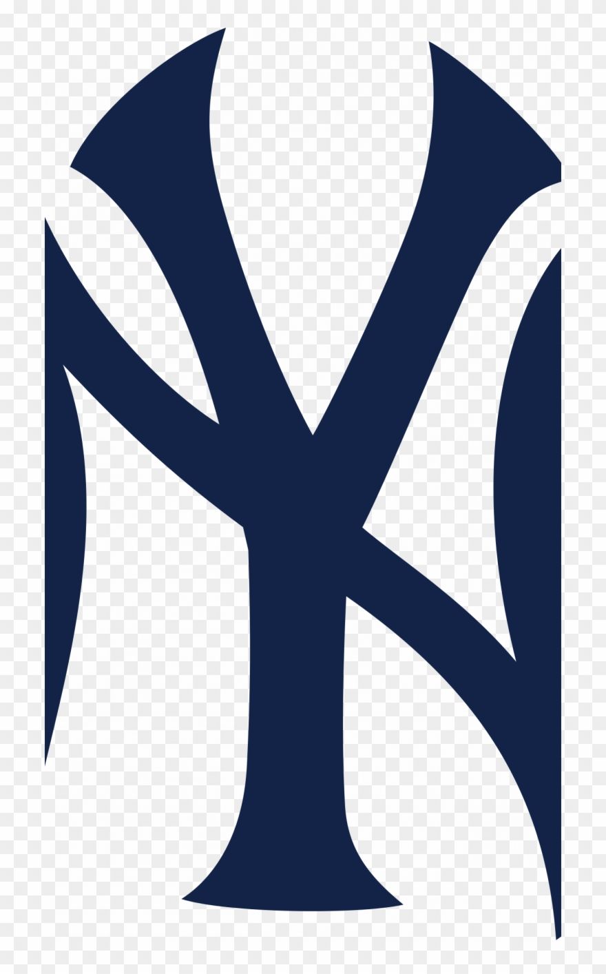 Logo New York Yankees blu, 880x1414 Full HD Verticale, iPhone