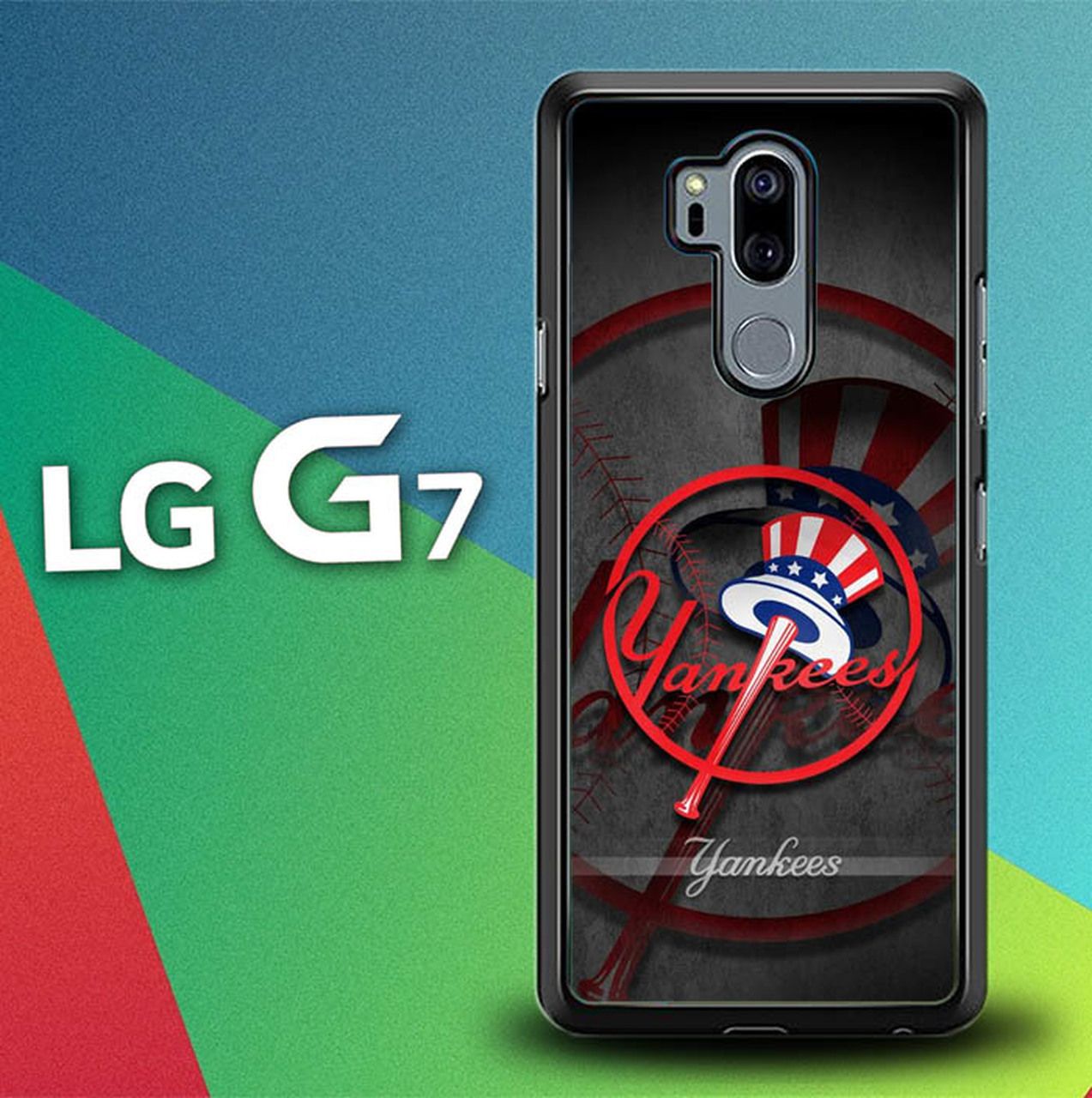 Custodia LG G7 logo Yankees, 1273x1280 Verticale, Mobile