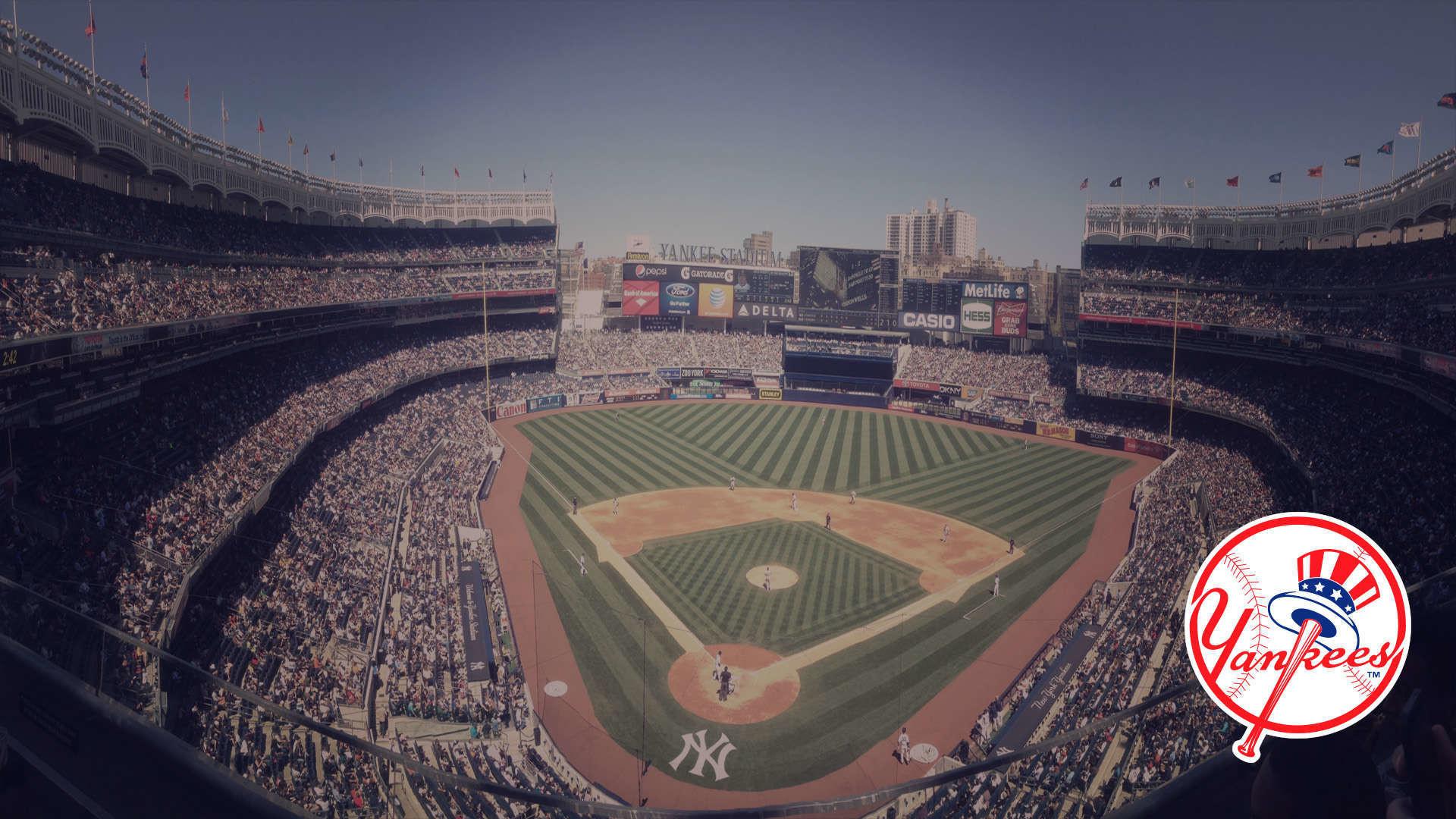 Stadio Yankee, logo baseball, 1920x1080 Full HD, PC