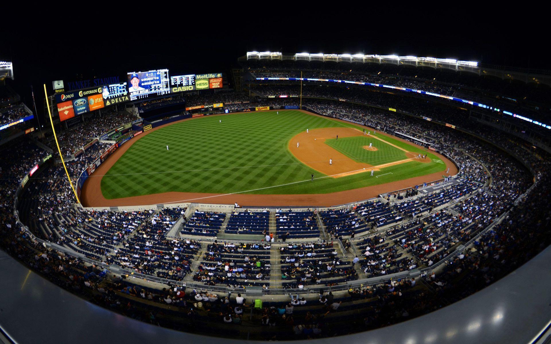 Stadio da baseball notturno illuminato, 1920x1200 Full HD+ WUXGA, PC