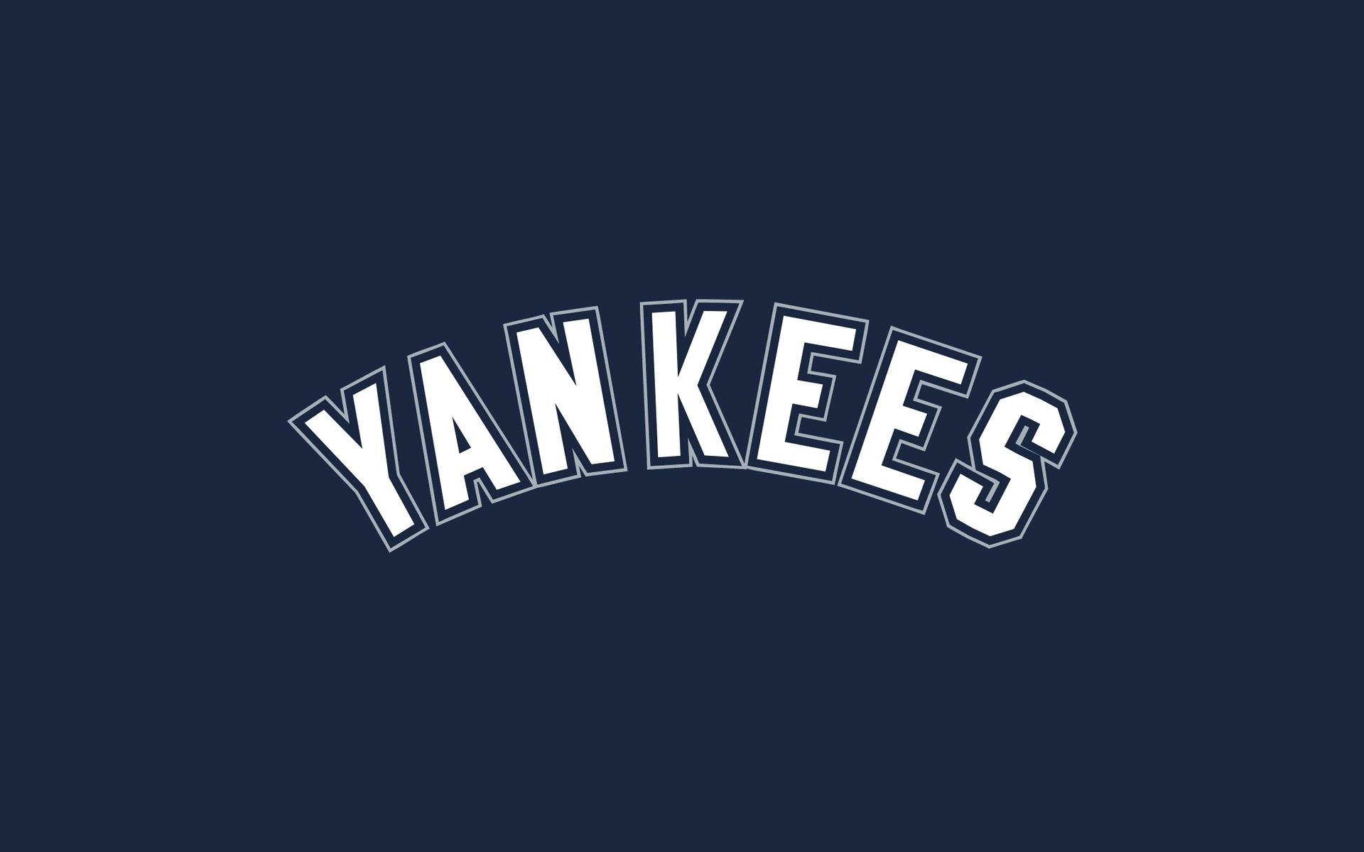 Logo Yankees testo bianco, 1920x1200 Full HD+ WUXGA, Desktop
