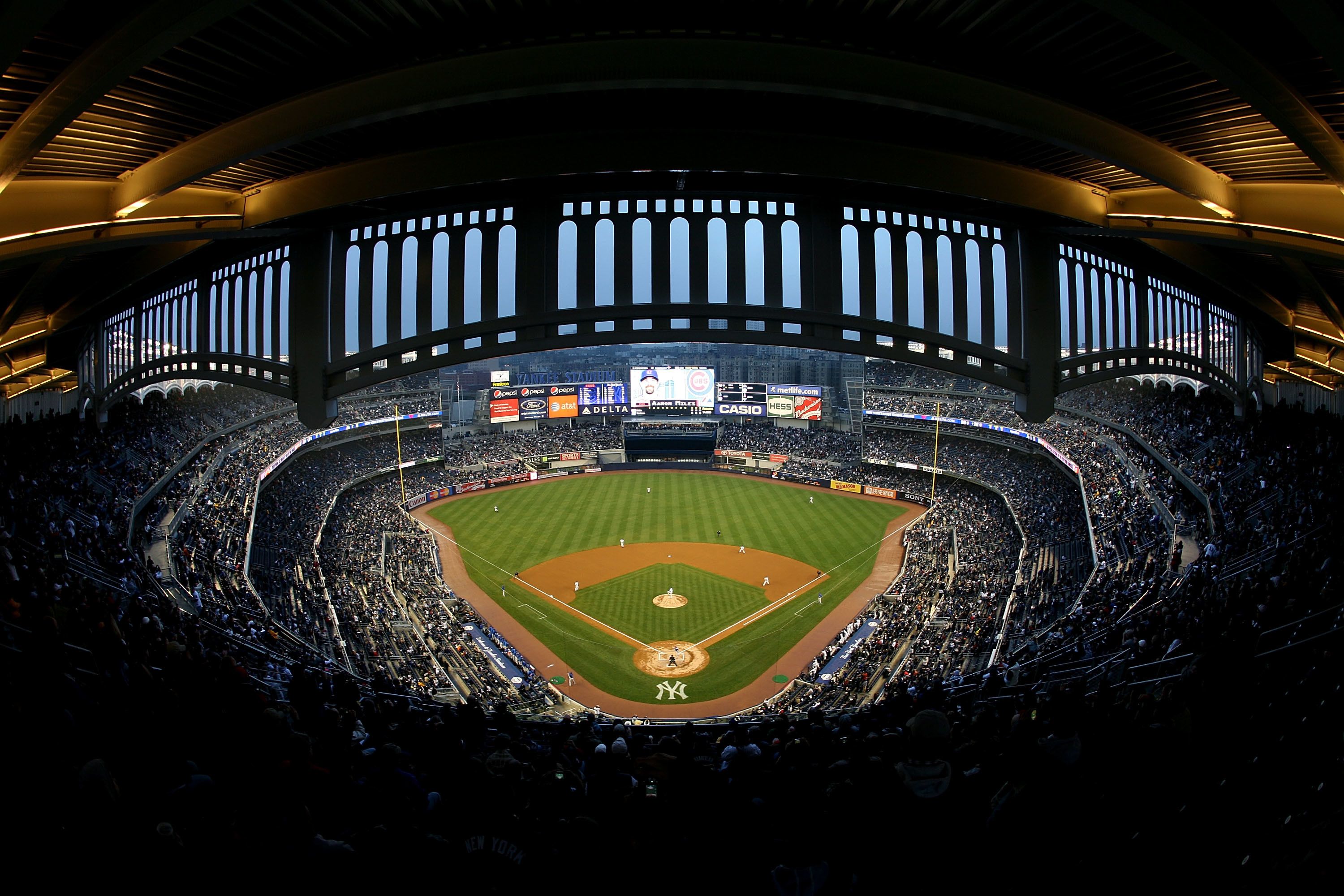 Stadio Yankee Stadium baseball, 3000x2000 2K+, Monitor Gaming