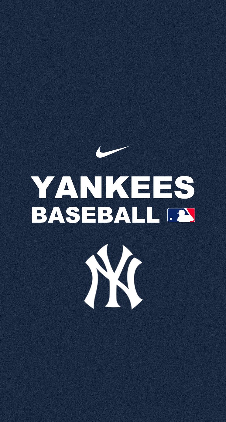Logo New York Yankees Nike, abbigliamento sportivo, 744x1392 Verticale, Telefono
