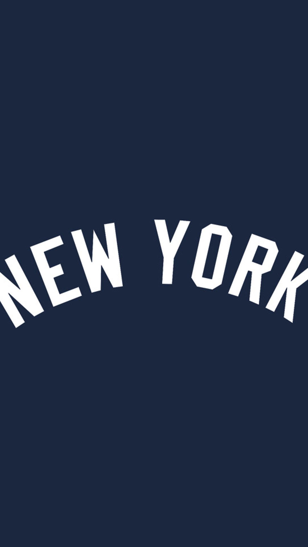 Logo New York Yankees blu, 1080x1920 Full HD Verticale, iPhone