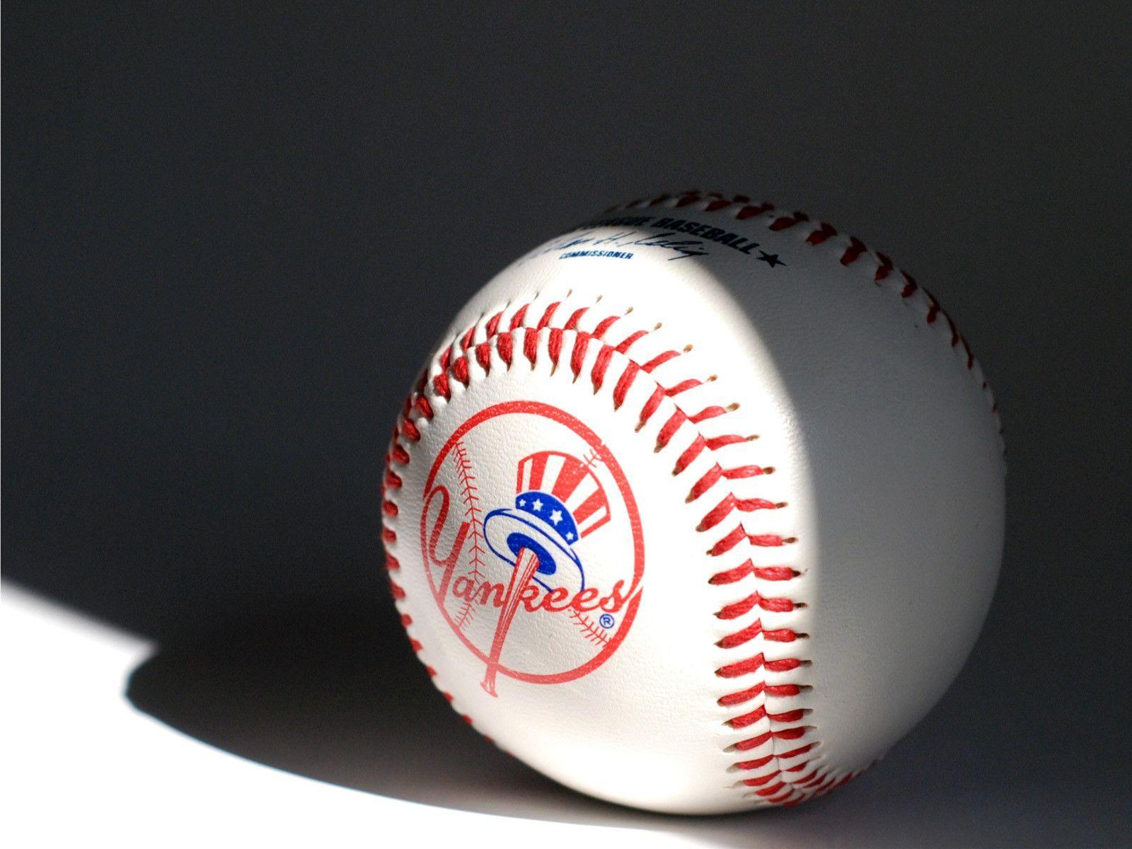 Palla da baseball logo Yankees, 1600x1200 HD Ready, PC