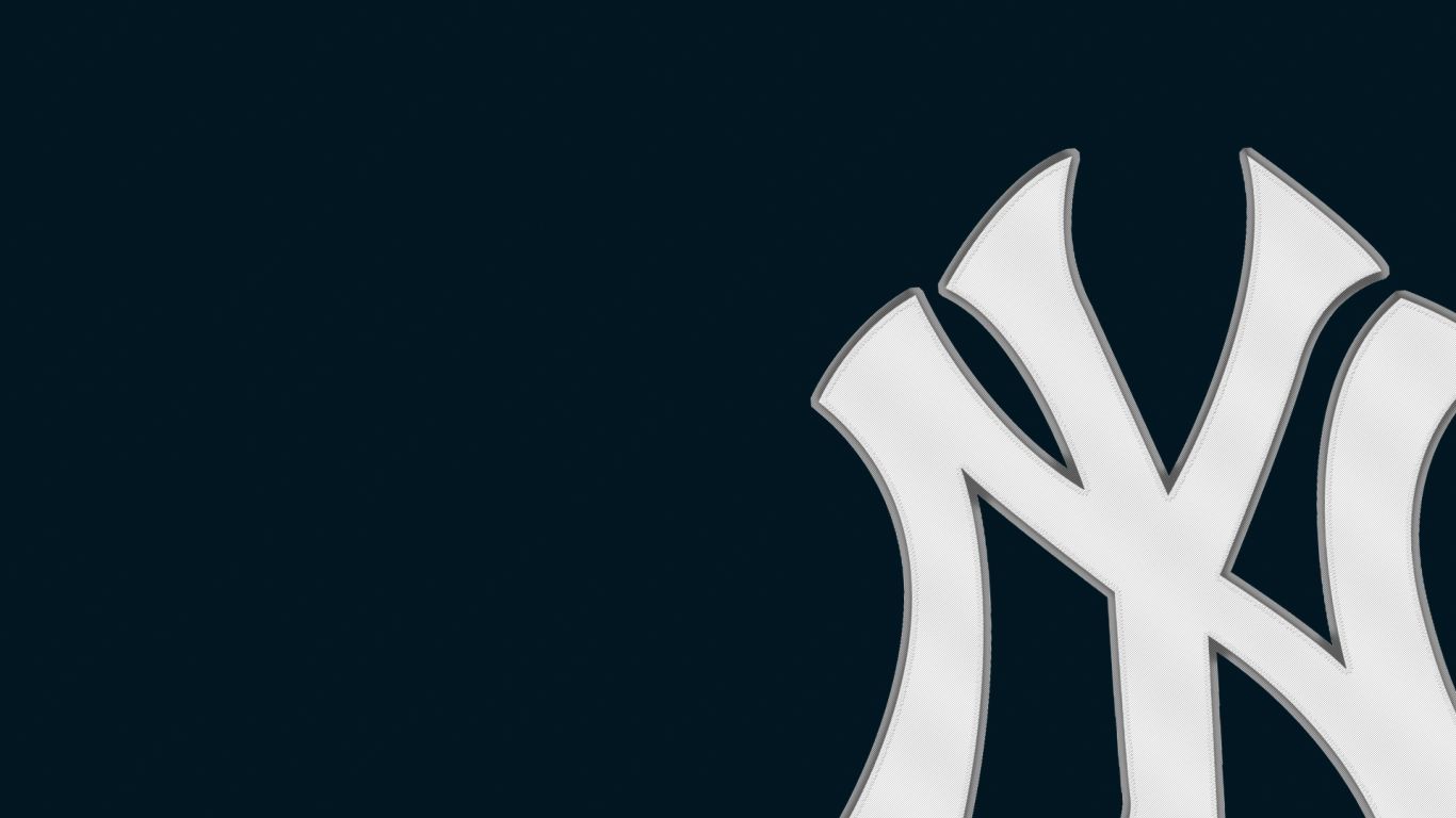Logo New York Yankees, 1366x768 720p, PC