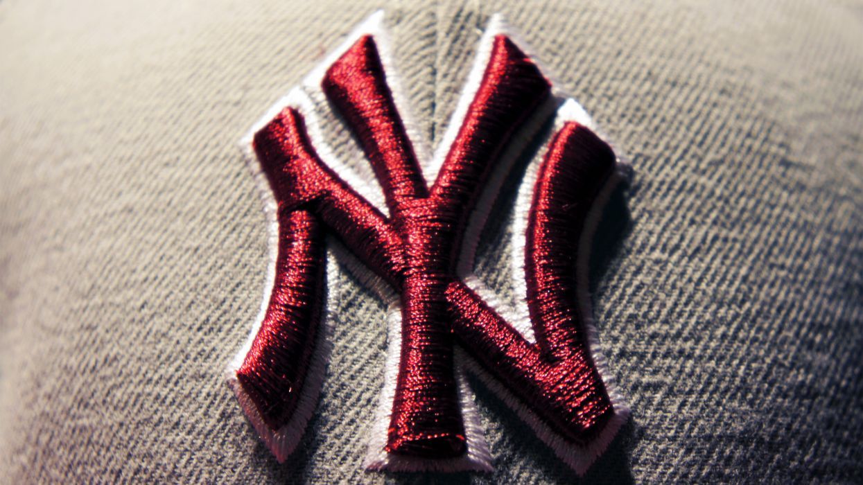 Logo New York Yankees ricamato, 1245x700 HD, Laptop